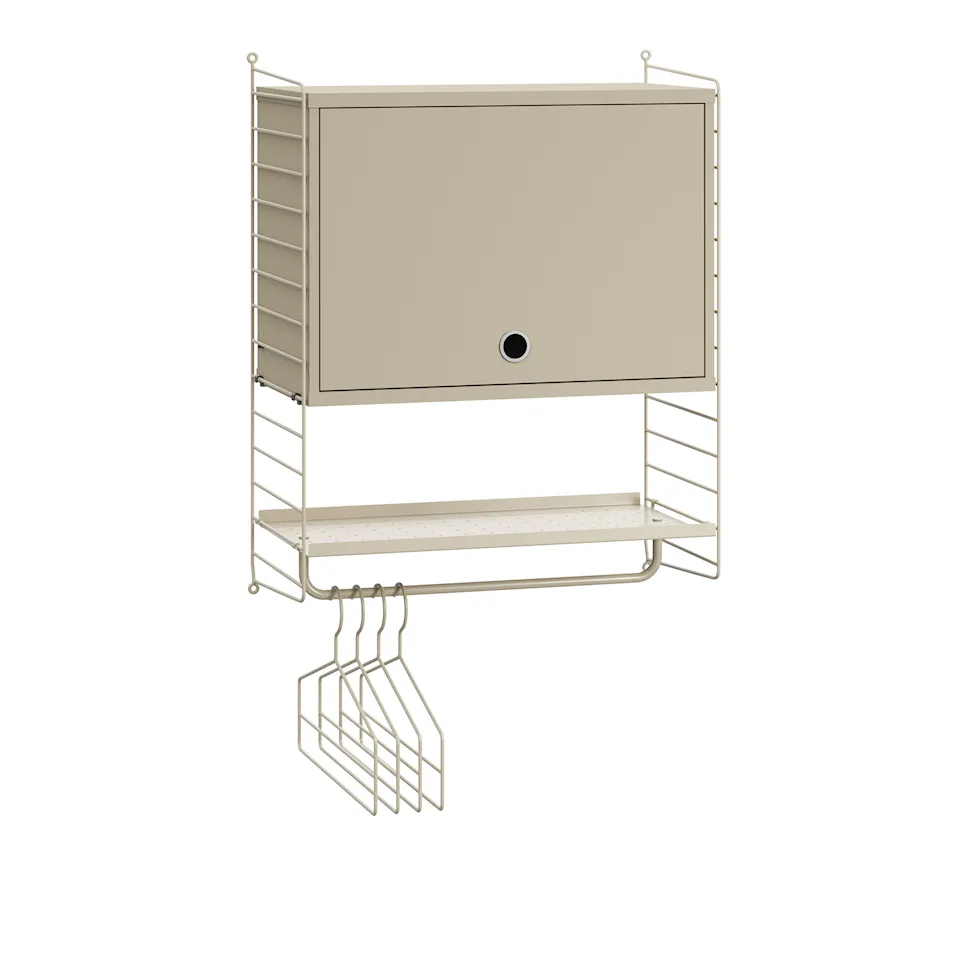 Gang hyllesystem V beige/beige