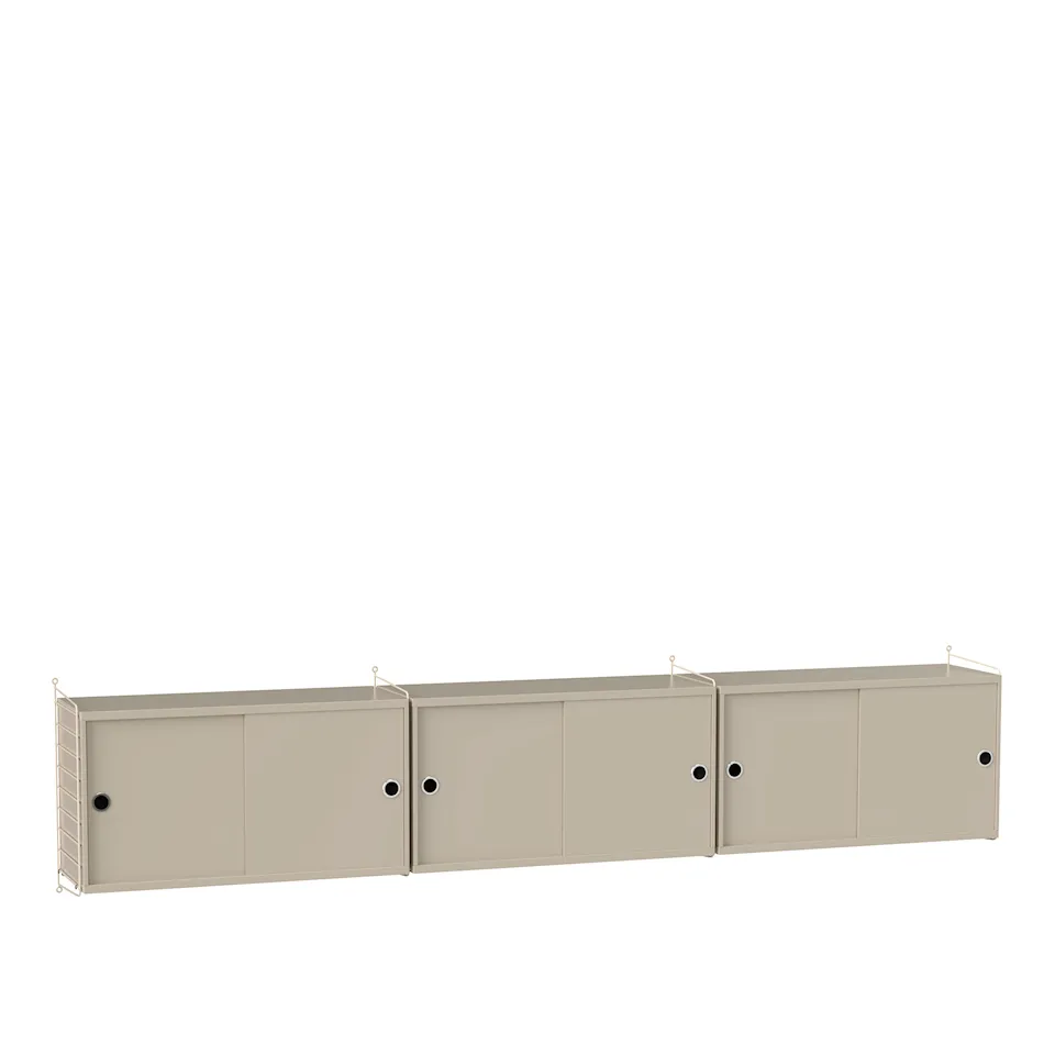Stue hyllesystem D beige/beige