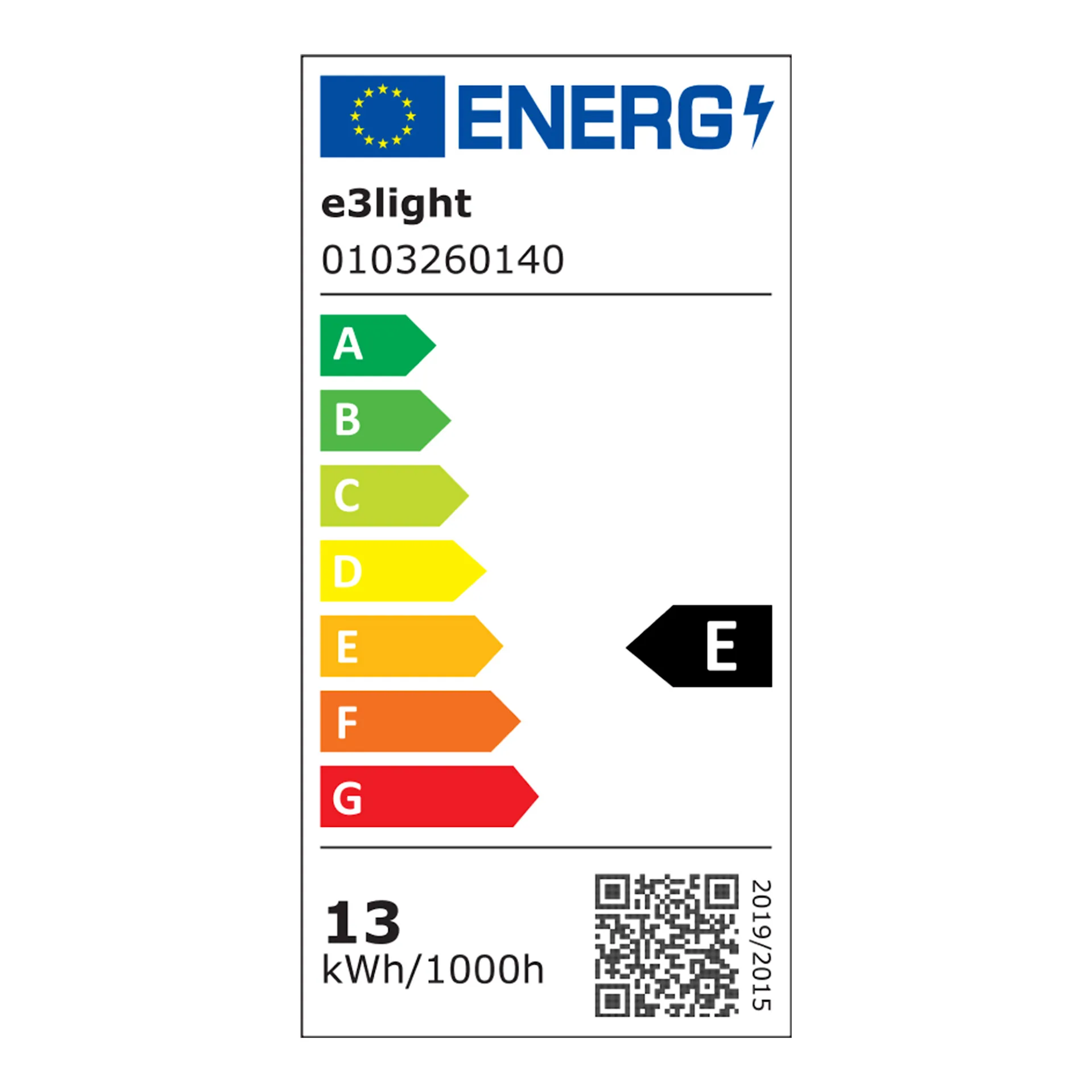 E3 LED Opal Proxima A60 E27 12W 1521lm - e3light - NO GA