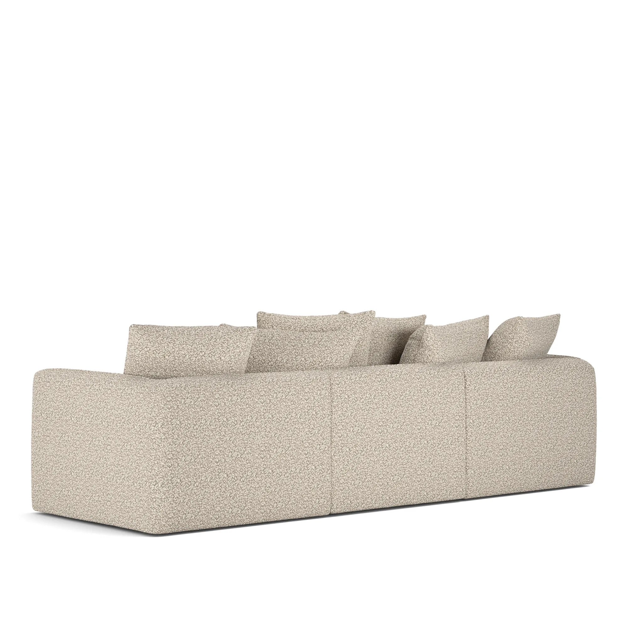 Pavarotti 01 3-seters sofa med fotskammel - 7