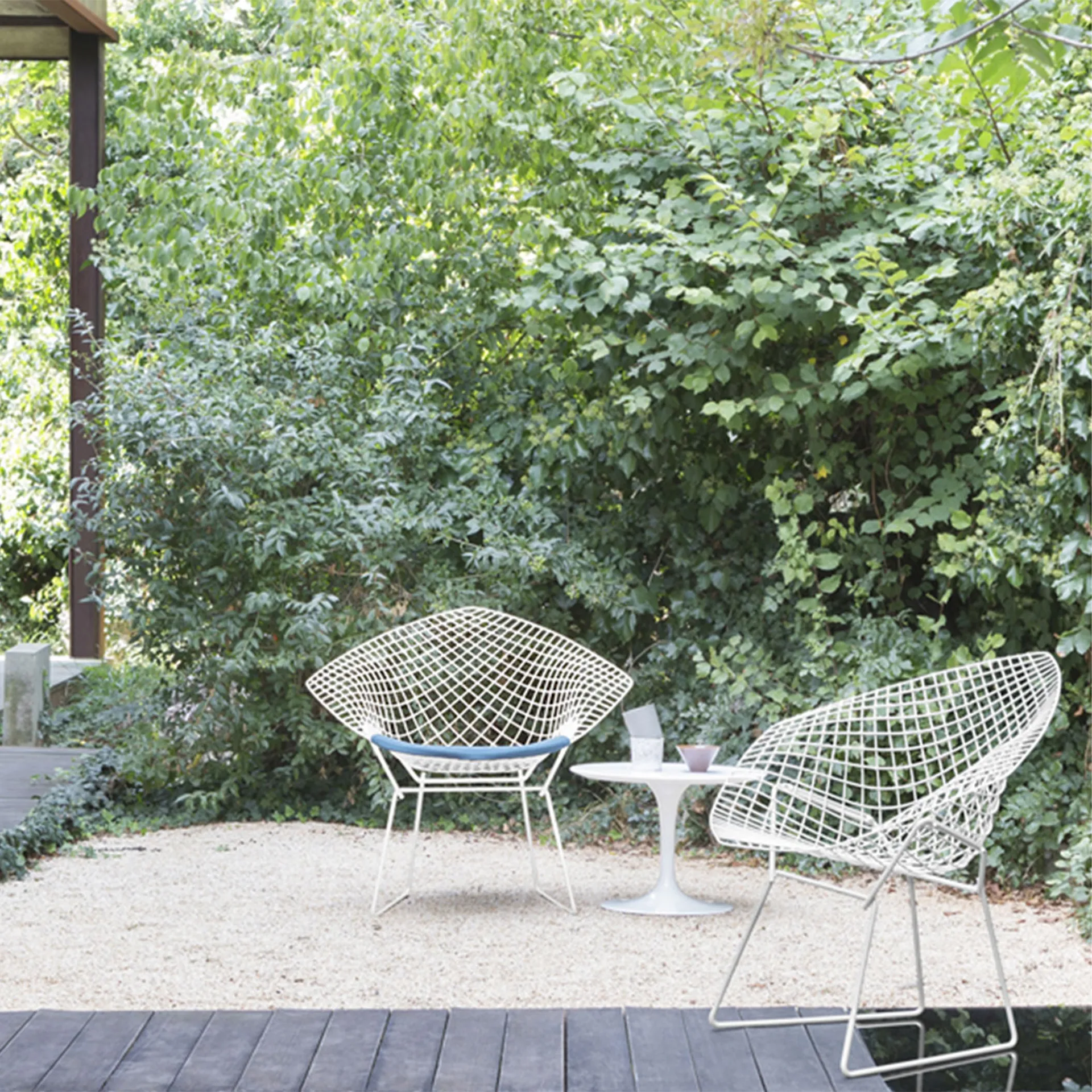 Bertoia Diamond utendørs lenestolpute - Knoll - Harry Bertoia - NO GA