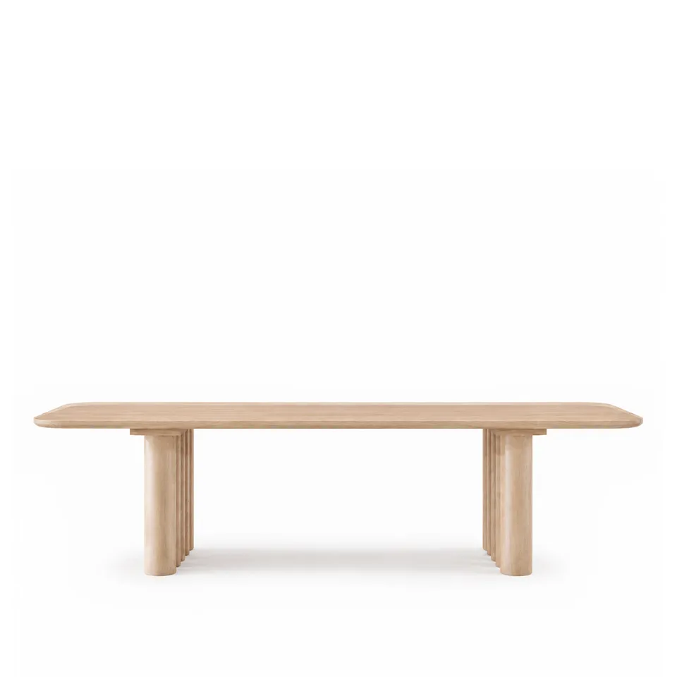 Plush rektangulært spisebord