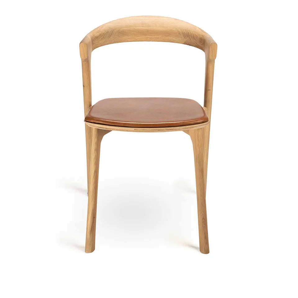Bok Dining Chair Oak Upholstered