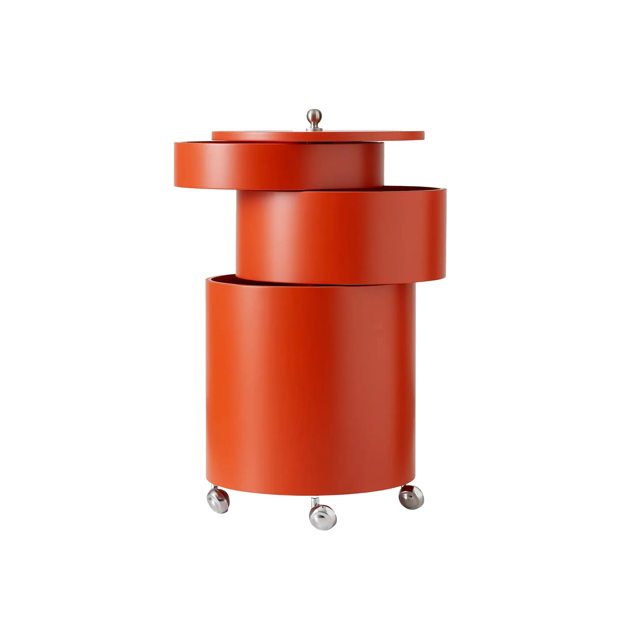 Barboy Side Table & Mobile Storage Unit - 1