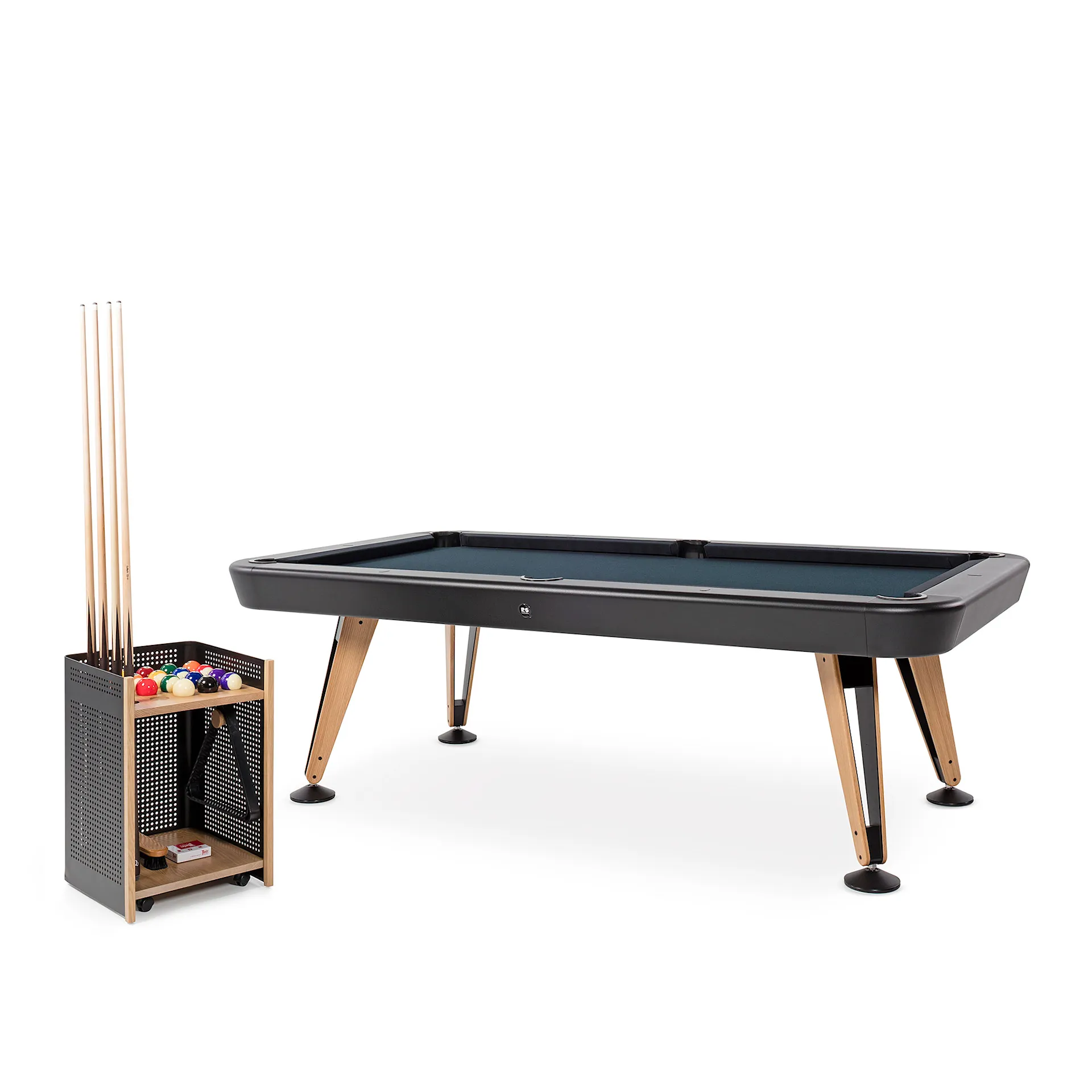 Mou Indoor Floor Cue Rack Oak - RS Barcelona - NO GA