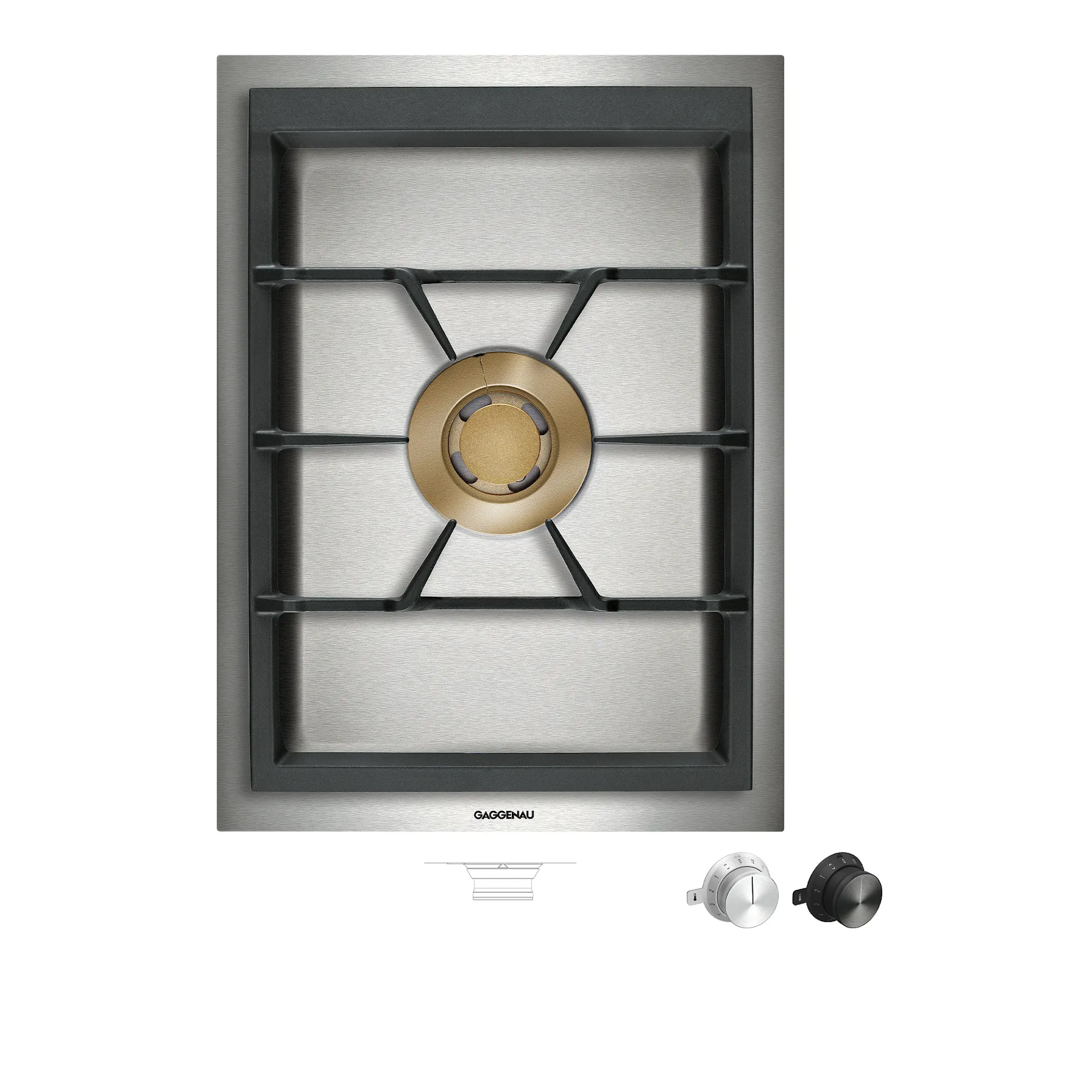 Serie 400 vario gassplate 38 cm - Gaggenau - NO GA