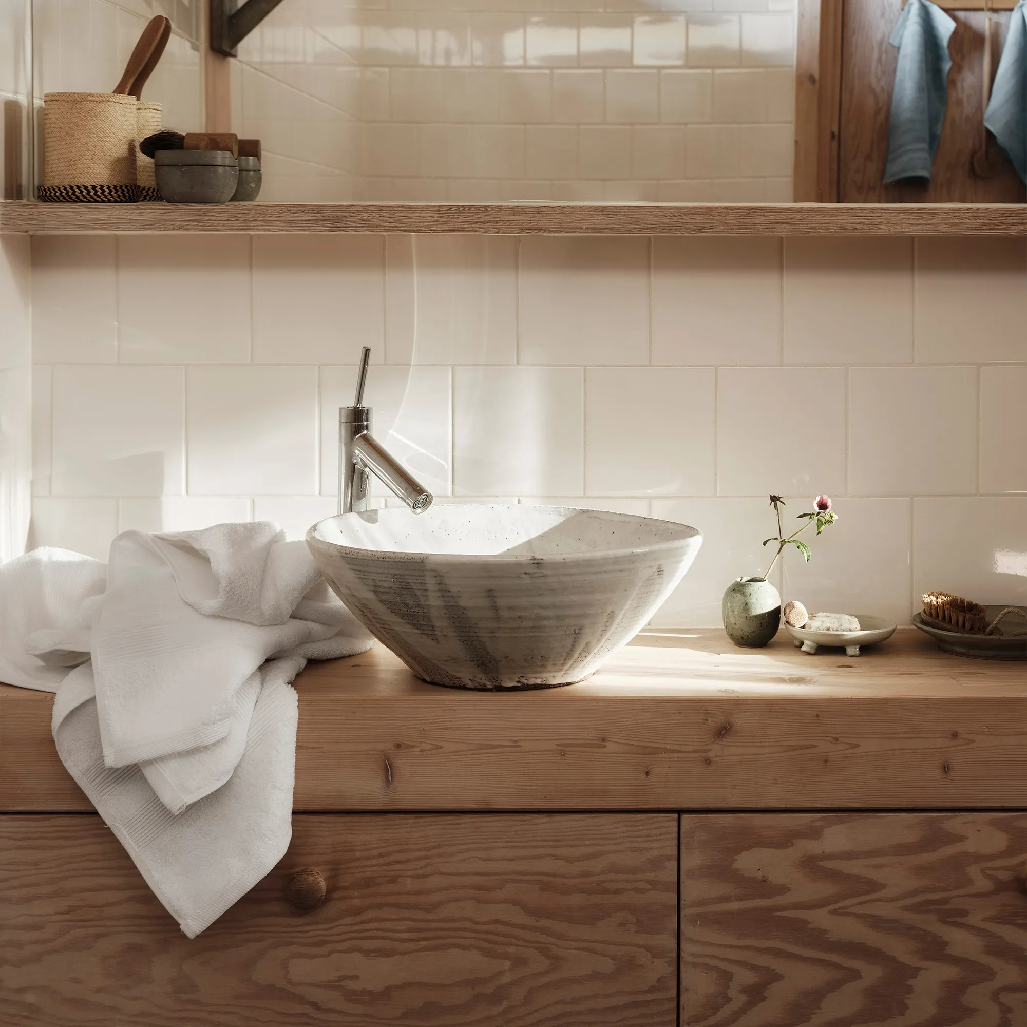Fontana Organic White håndkle - 4