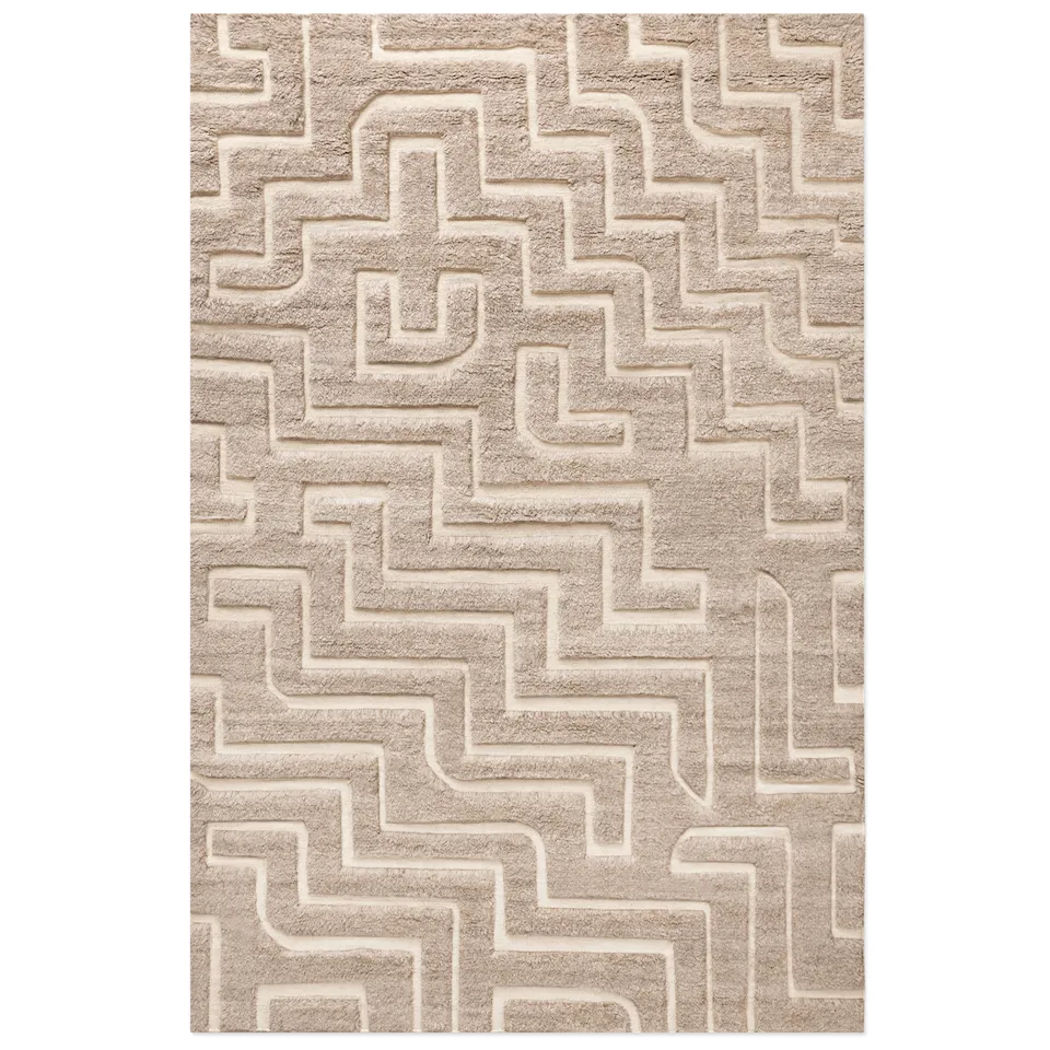 Boho 02 Taupe Mix ullteppe