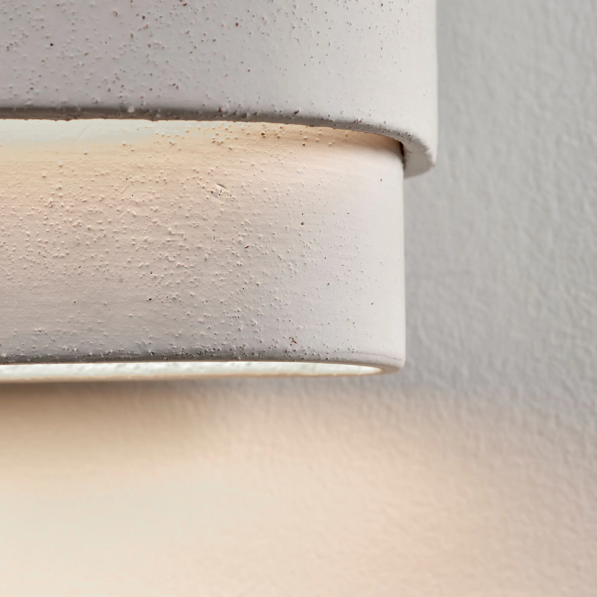 Vegglampe beige pierre