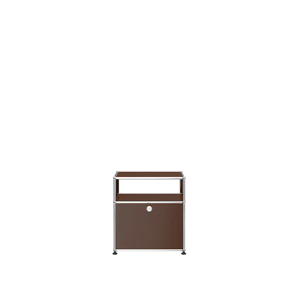 USM Haller Nightstand P - USM Brown