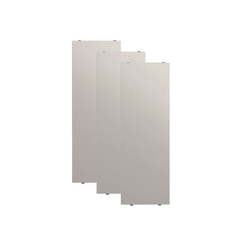 Hylleplate 58x20cm 3-pack beige