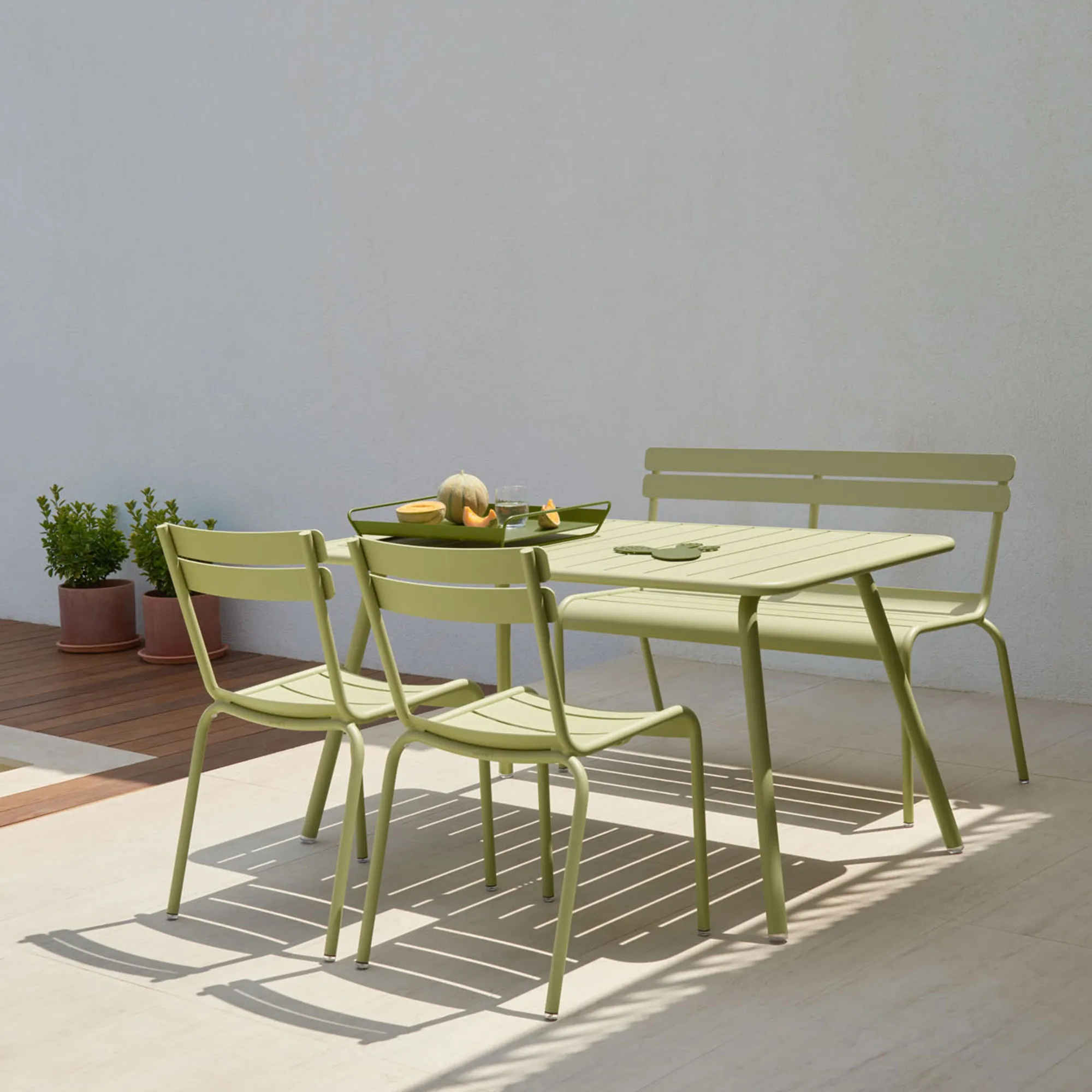 Luxembourg 2/3 Seater Bench - 6