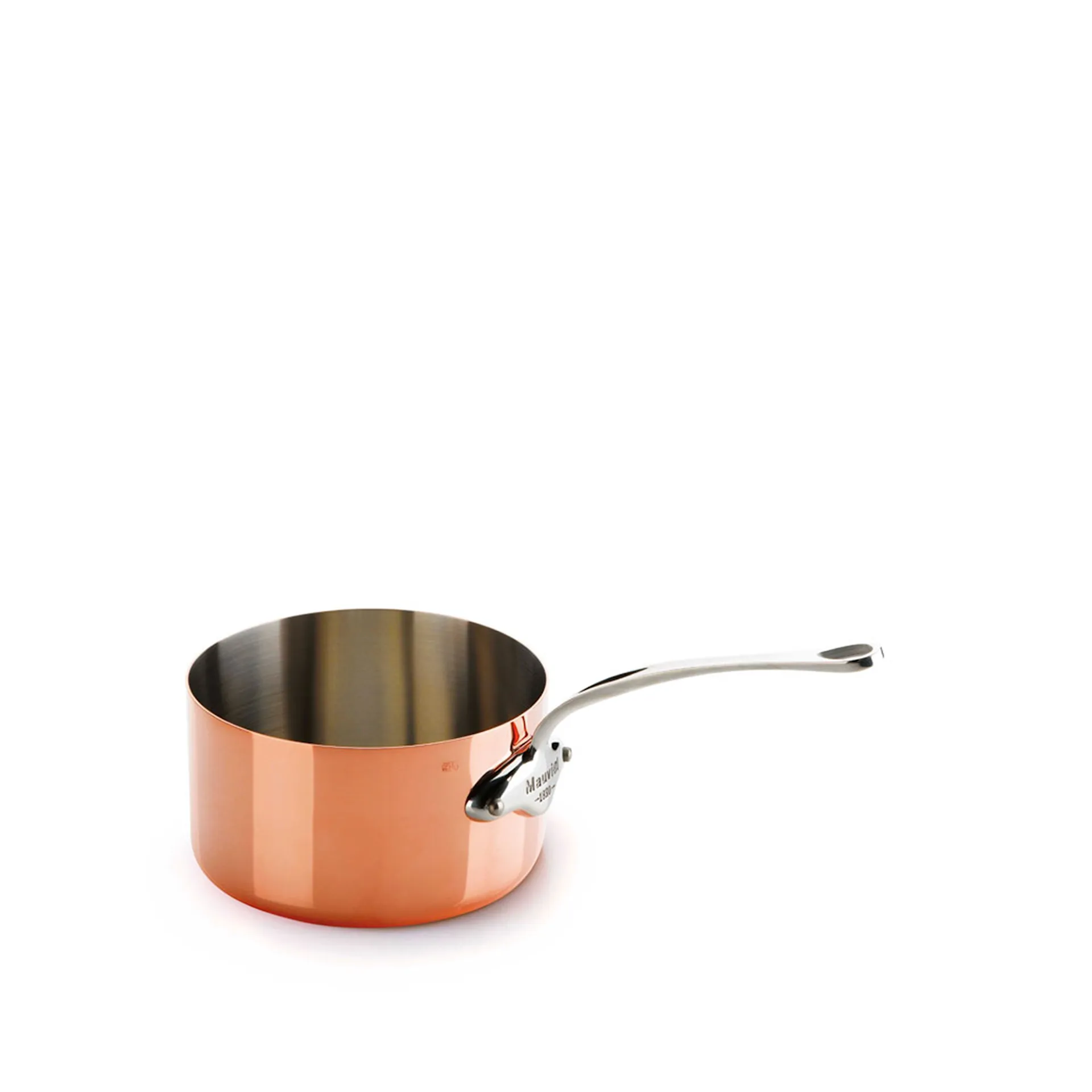 Saucepan M'150S Copper/Steel - 0,8 L - Mauviel - NO GA