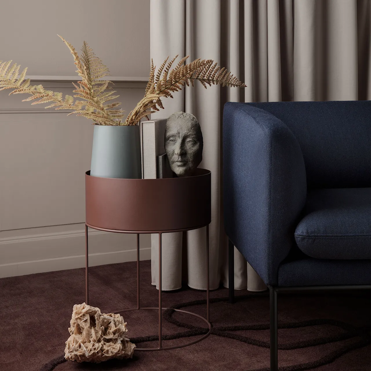 Plant Round blomsterkasse