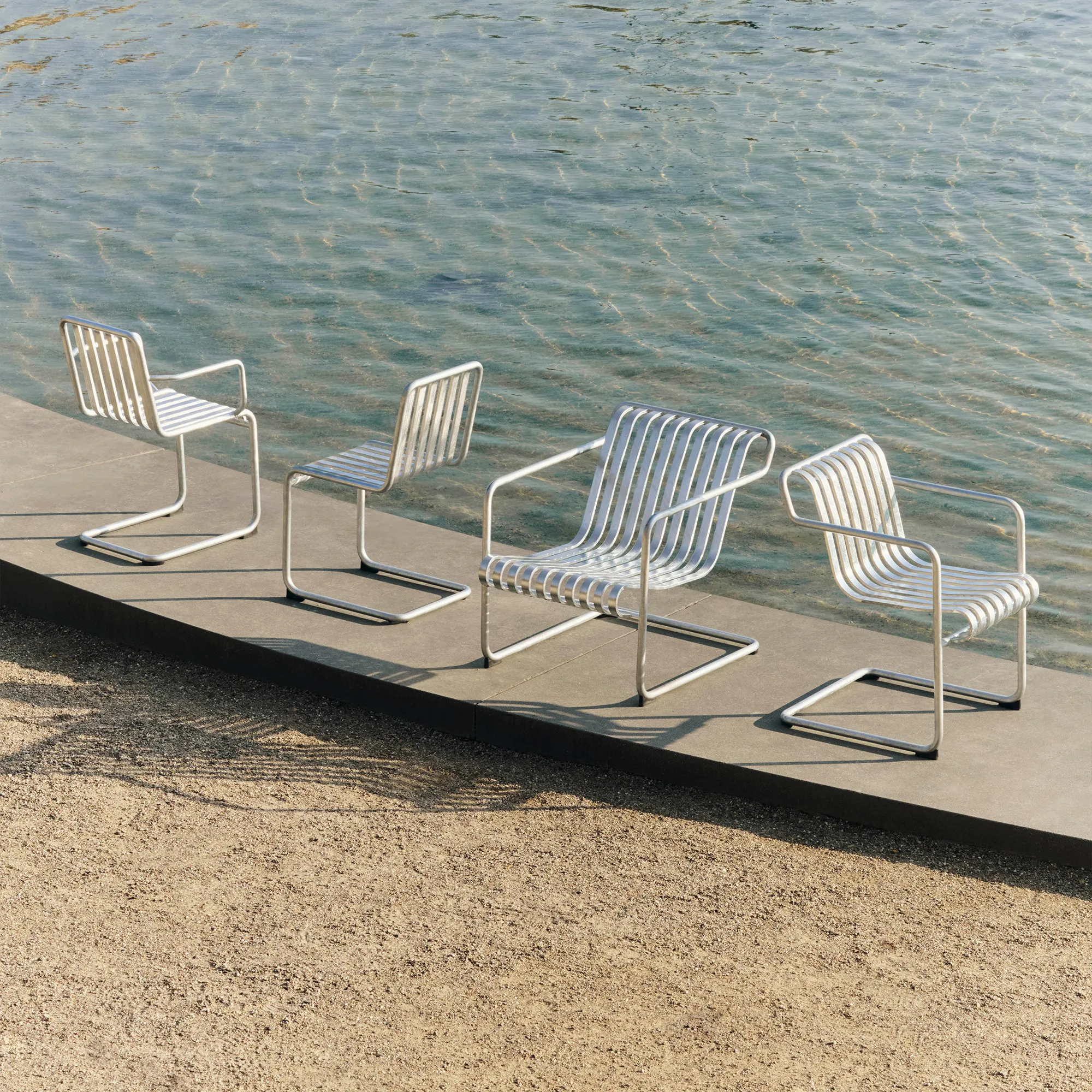 Palissade Cantilever utendørs stol - 3