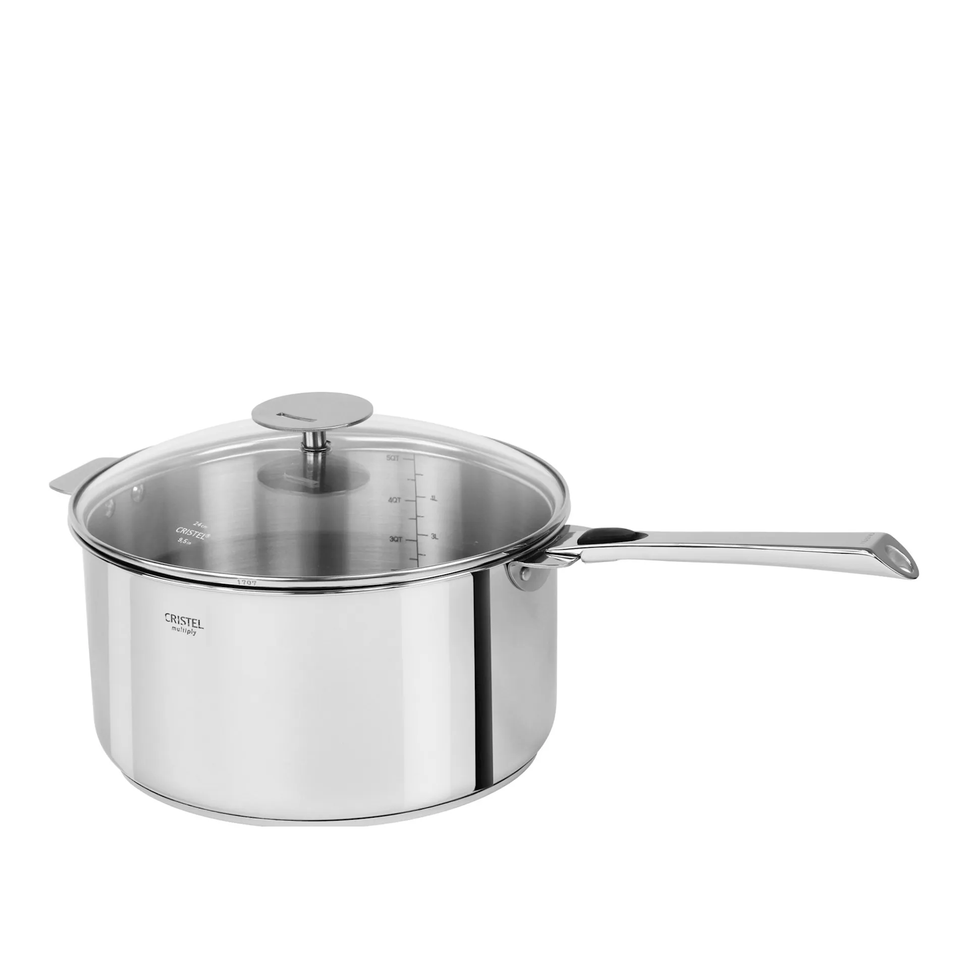 Casteline Removable Saucepan & Platine Lid - CRISTEL - NO GA