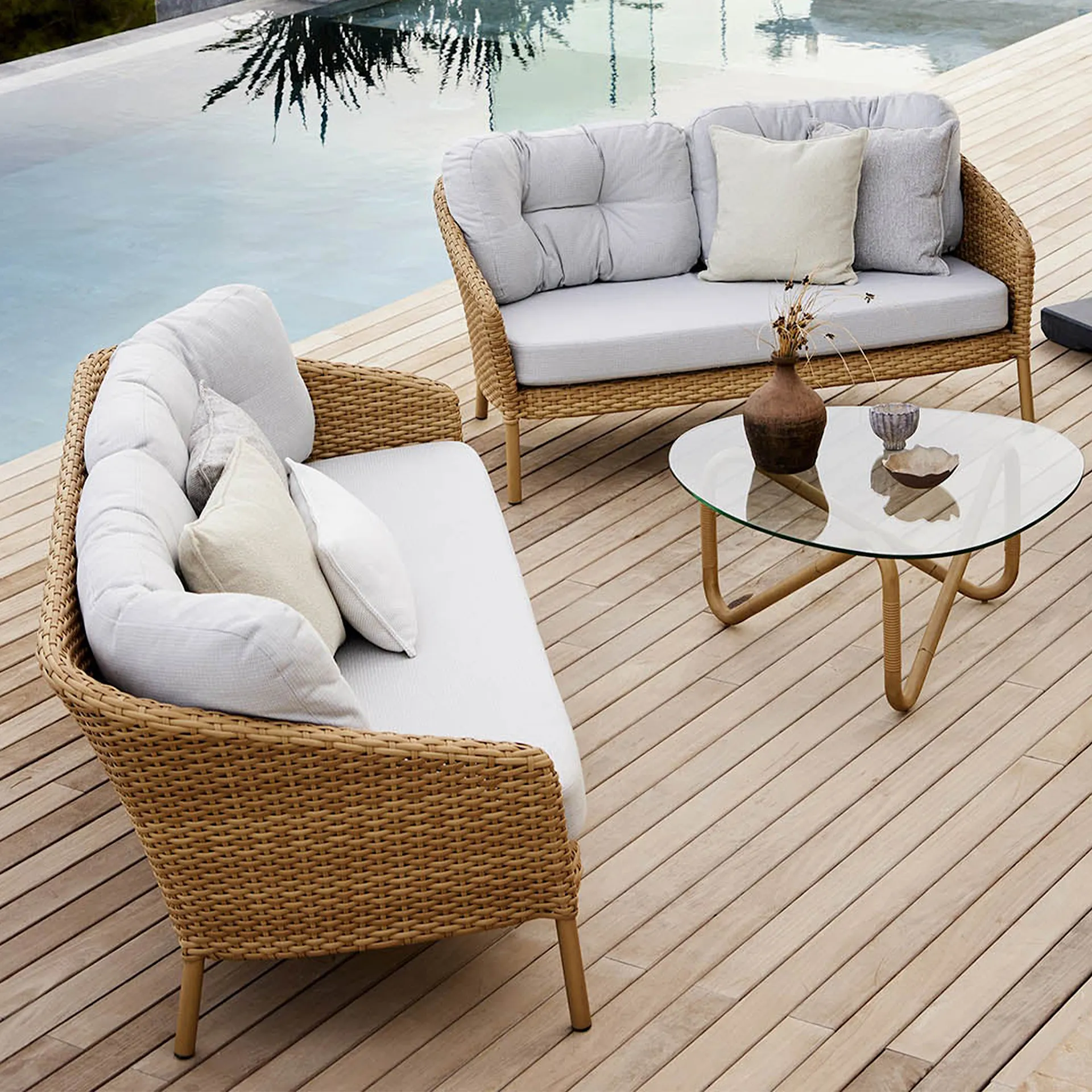 Ocean Stor 2-seters sofa - Cane-Line - NO GA