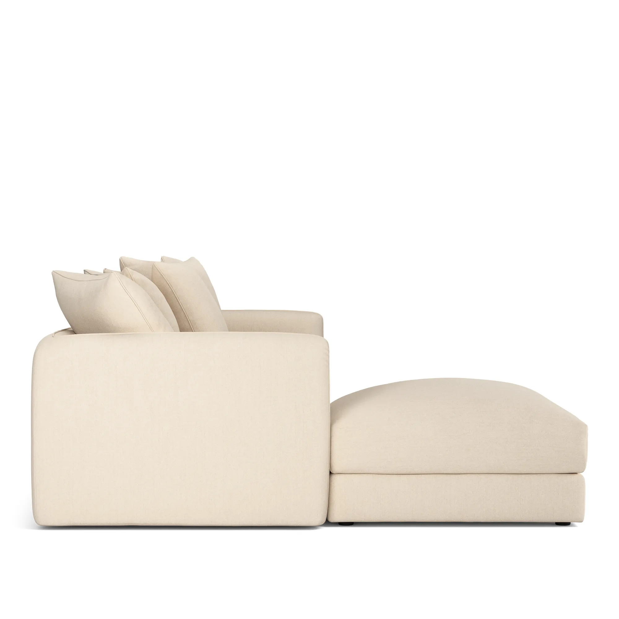 Pavarotti 3-seters sofa med fotskammel - 5