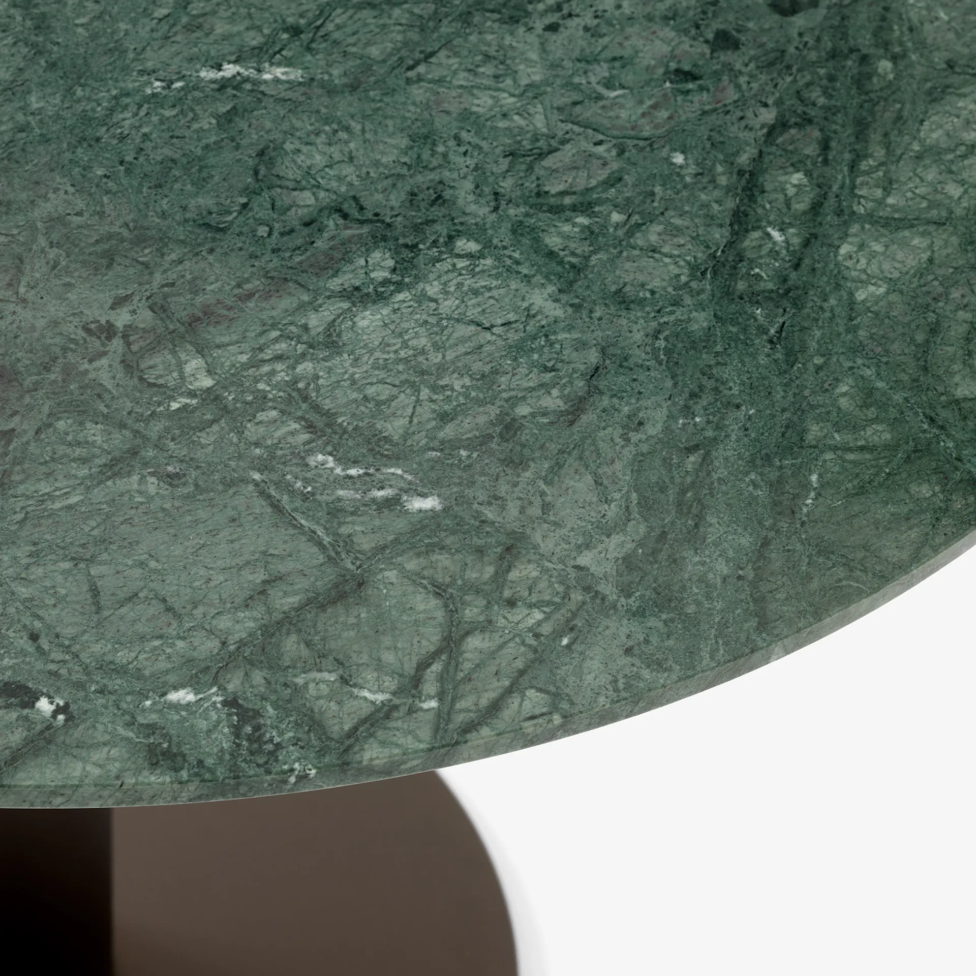 In Between Dining Table SK20 Marble Verde Guatemala Top - &Tradition - NO GA