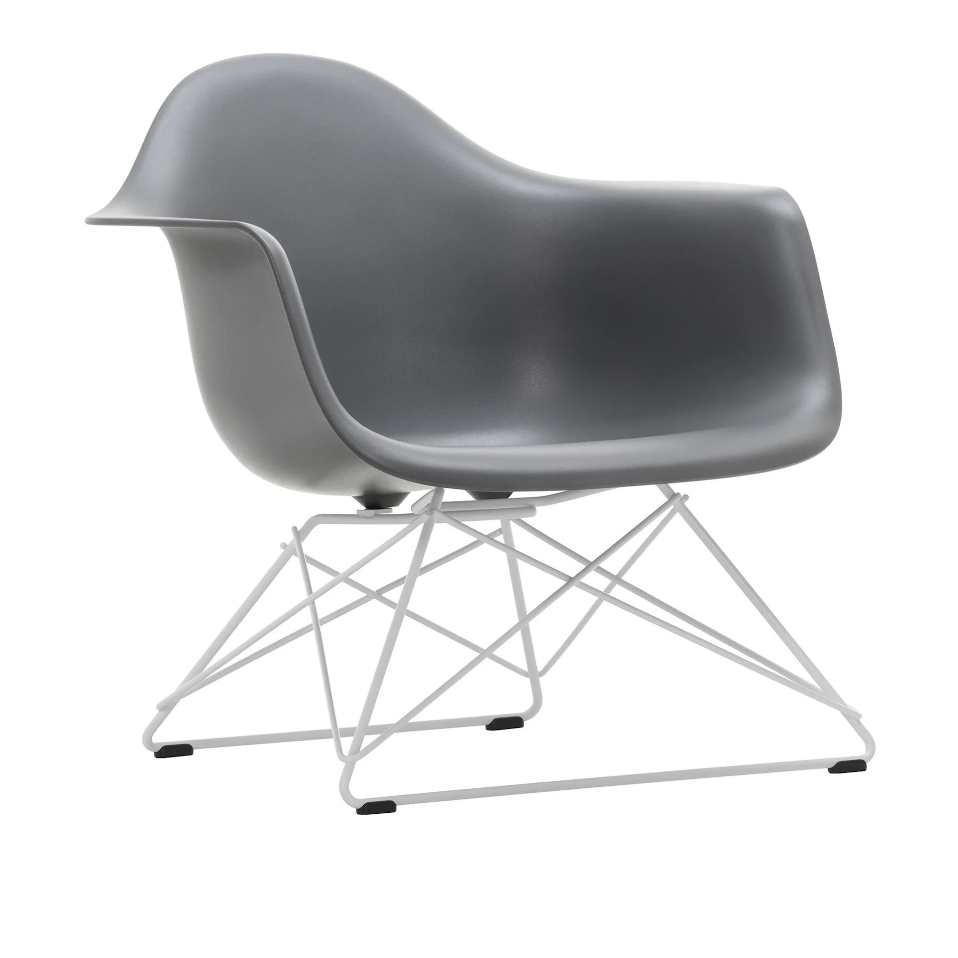 Eames RE Plastic Armchair LAR lenestol White - Vitra - Charles & Ray Eames - NO GA