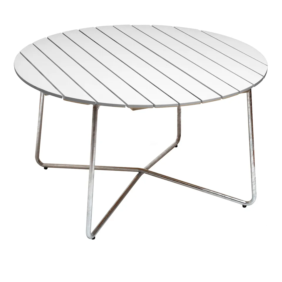 Bord 9A utendørs spisebord Ø120 cm