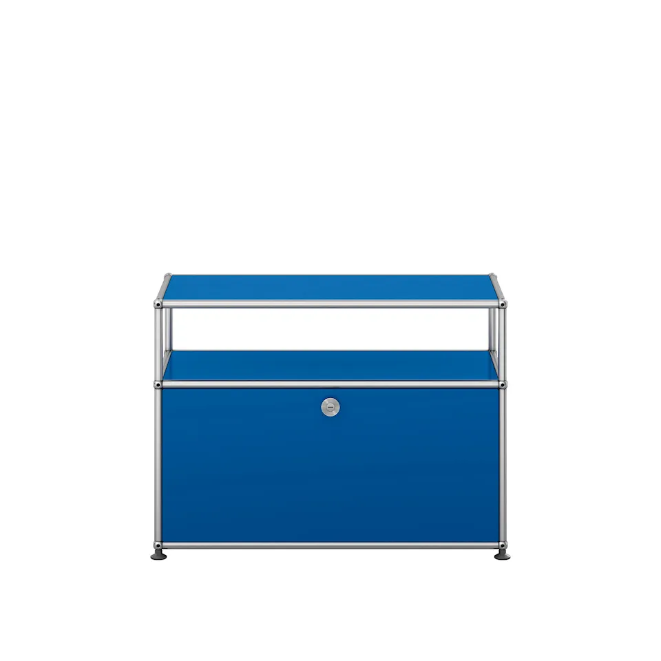 USM Haller 45 Sidebord, Gentian Blue