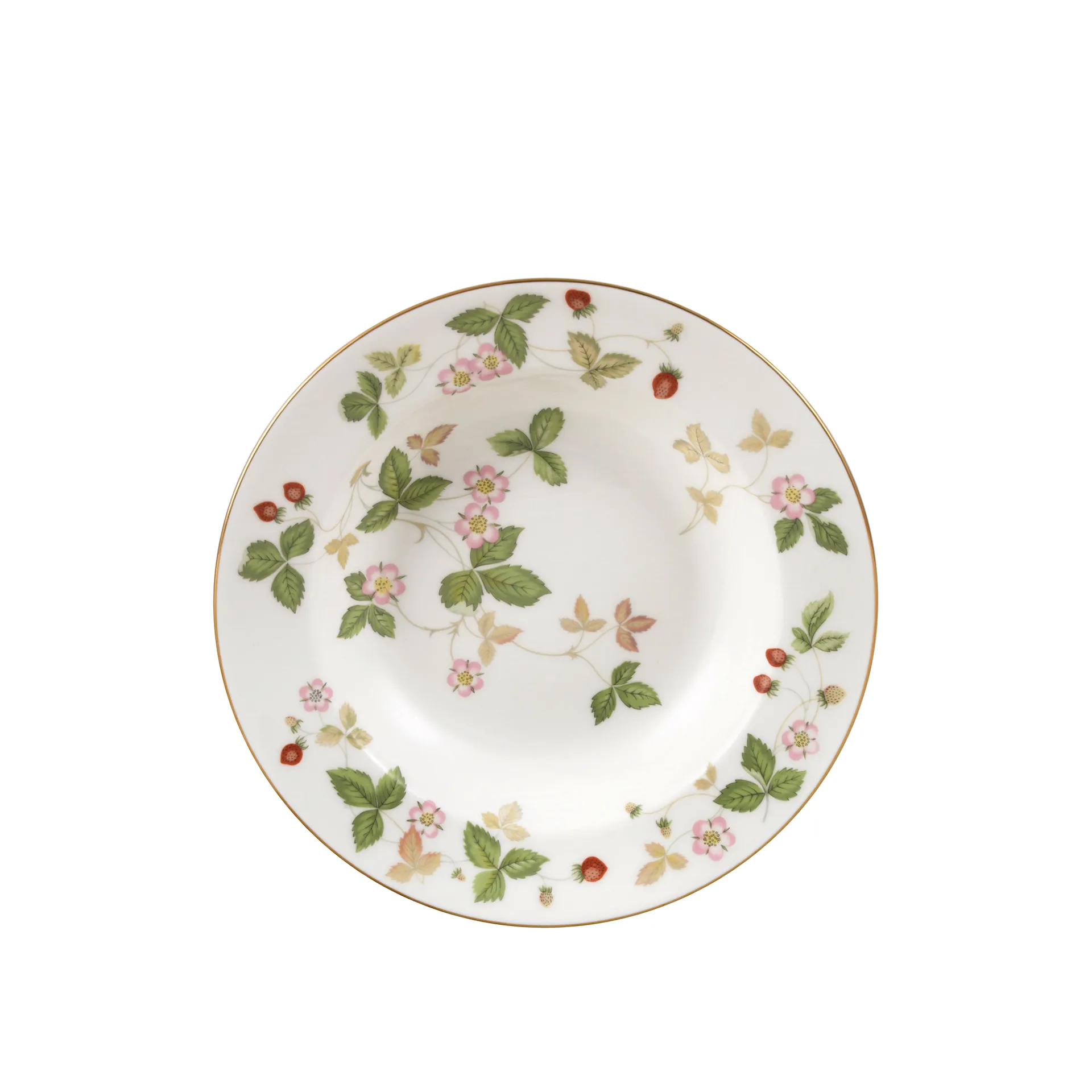 Wild Strawberry Soup Plate - Wedgwood - NO GA