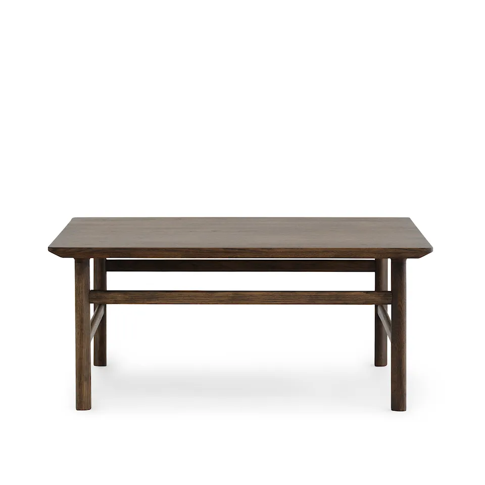 Grow Table 80 x 80 cm Stained Oak Smoked Oak