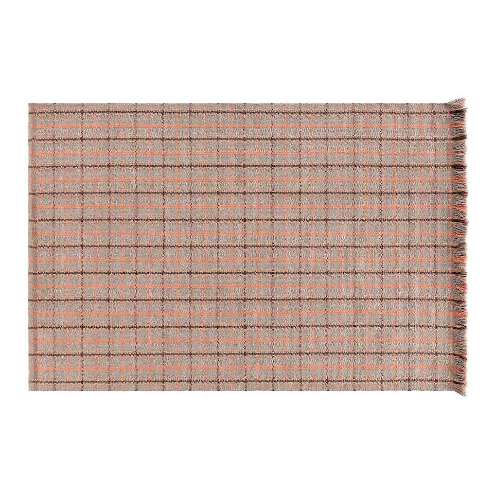 Garden Layers Rug - Tartan Terracotta