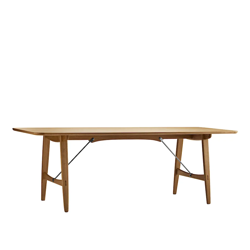 BM1160 Hunting Table, Oljad Ek, Rostfritt stål