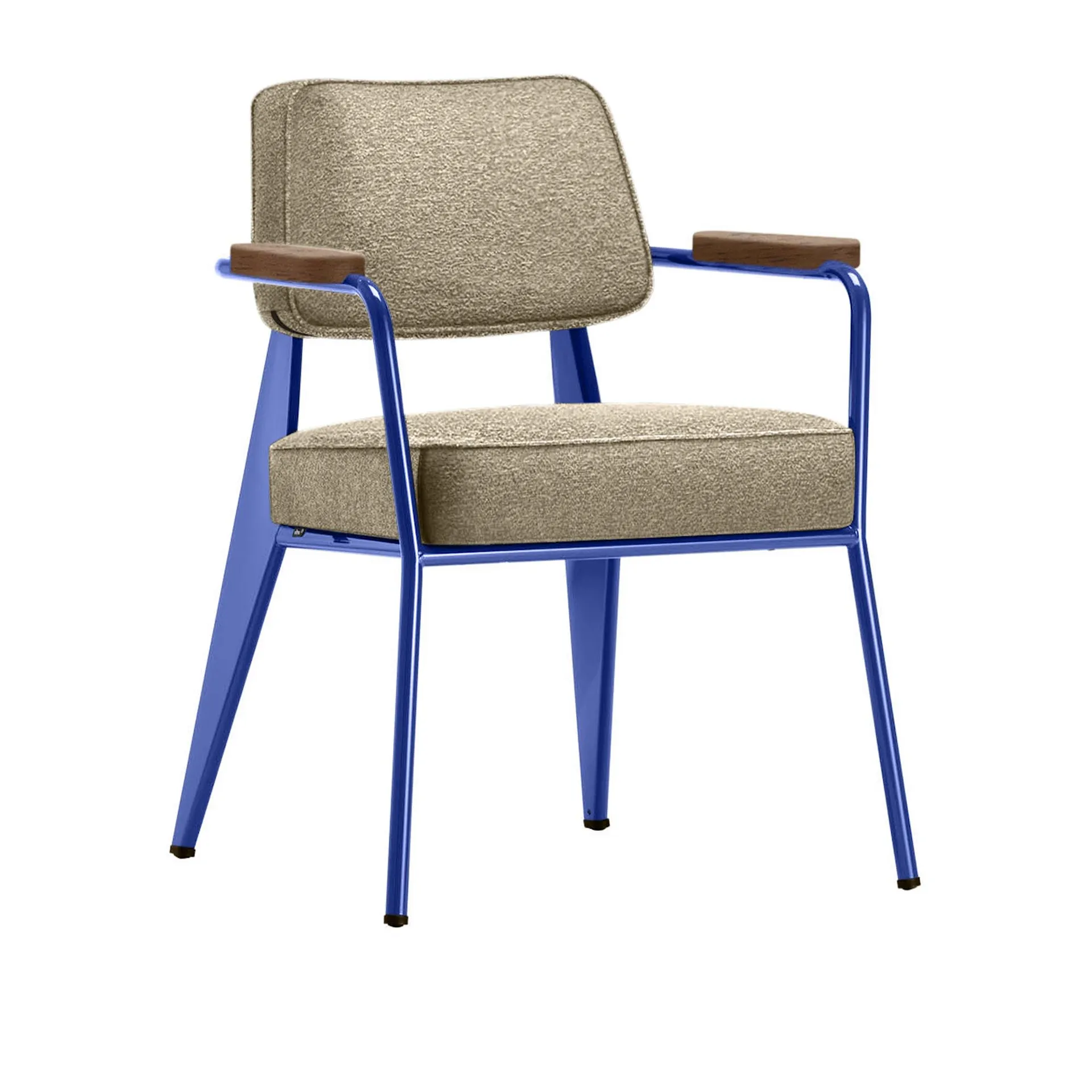 Fauteuil Direction lenestol Prouvé Bleu Marcoule - Vitra - Jean Prouvé - NO GA