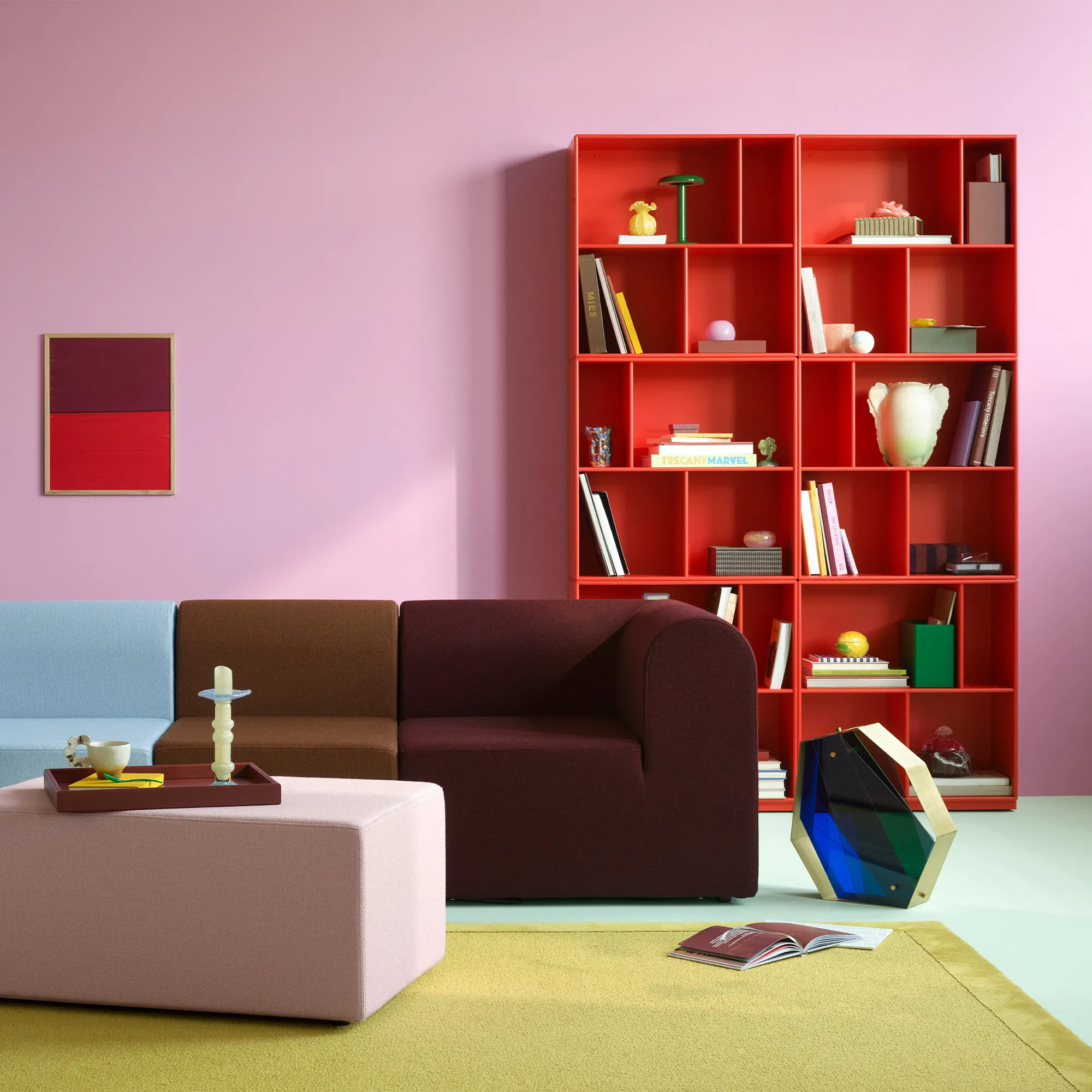 Montana Selection Read Spacious bokhylle sokkel 3 cm - 6