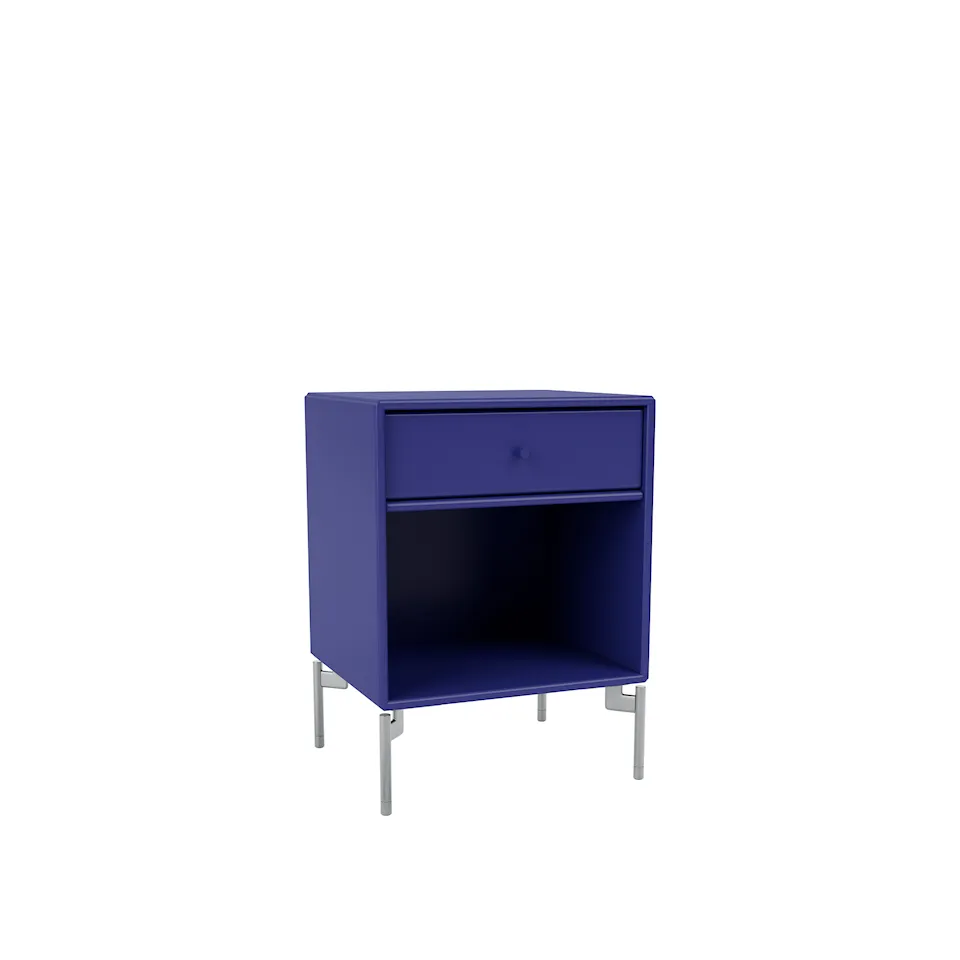 Dream Nightstand - Monarch / Matt Chrome Legs