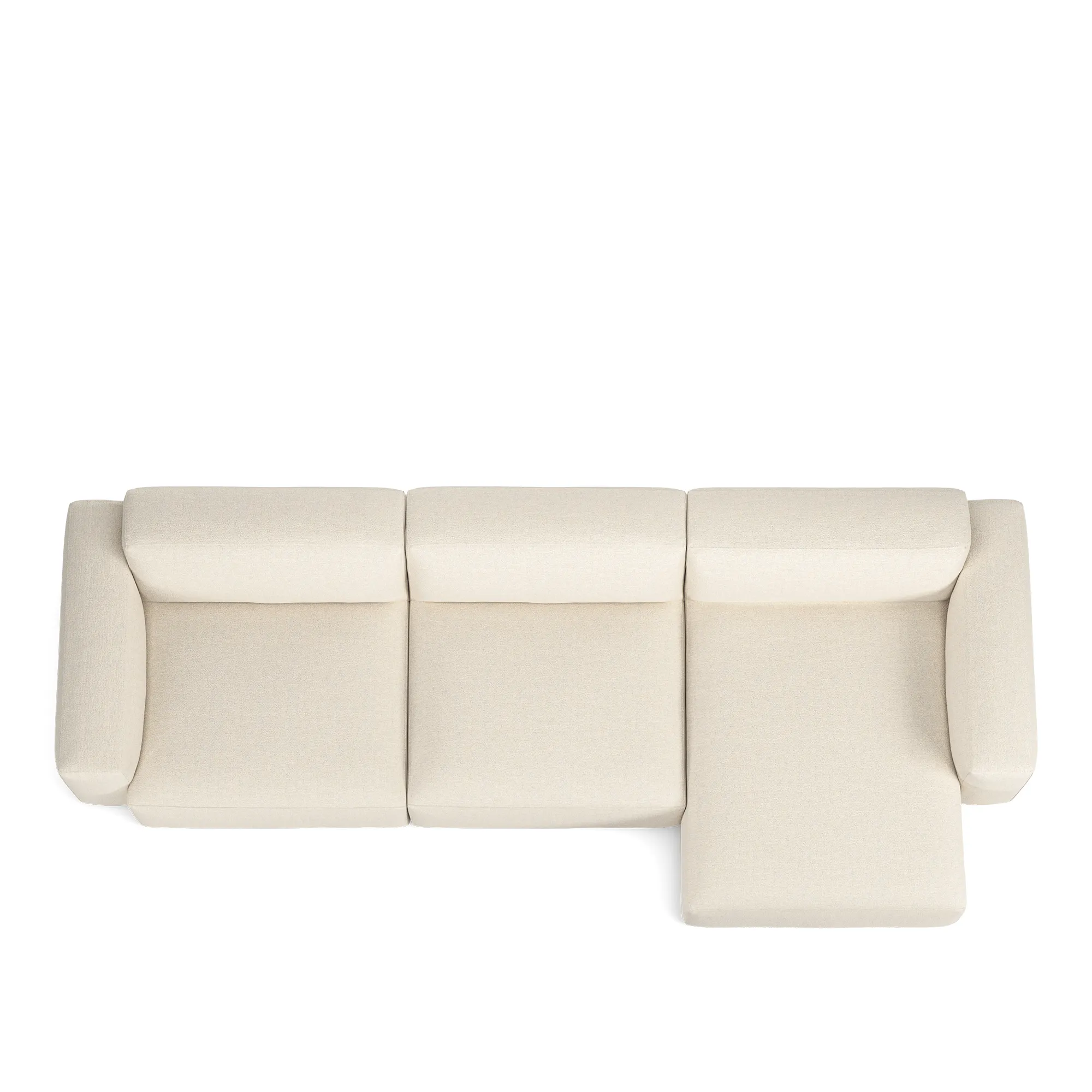 Brick 3-seters sofa sjeselong høyre - 8