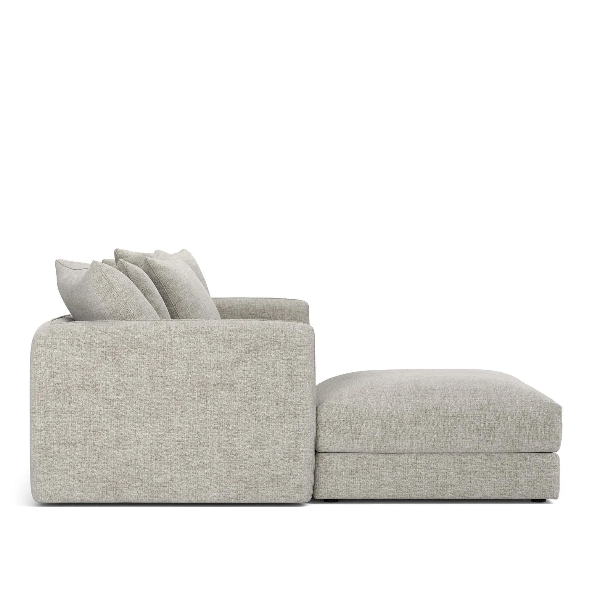 Pavarotti 01 3-seters sofa med fotskammel - 5