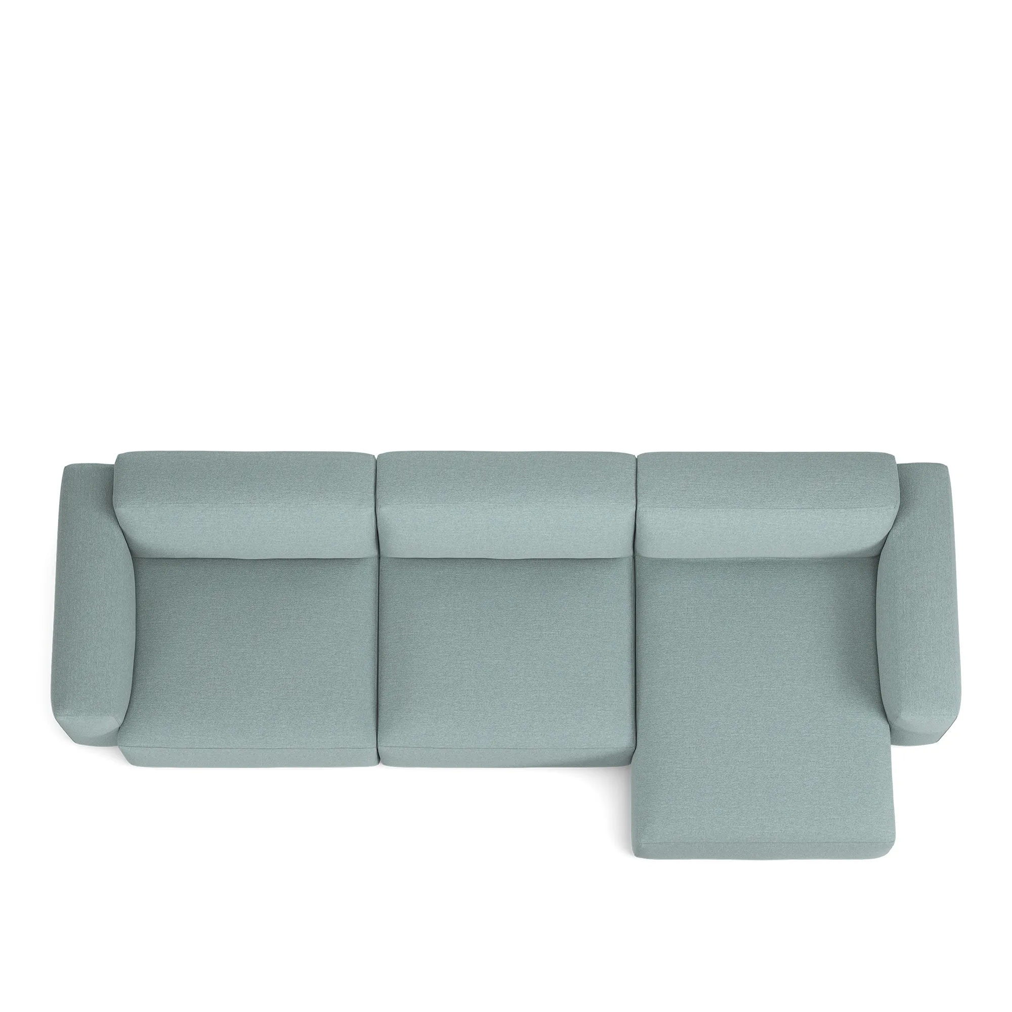 Brick 3-seters sofa sjeselong høyre - 8