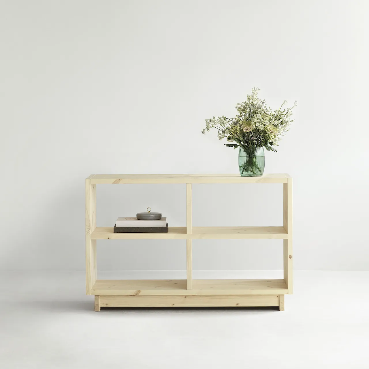 Plank Bookcase Medium - Pine