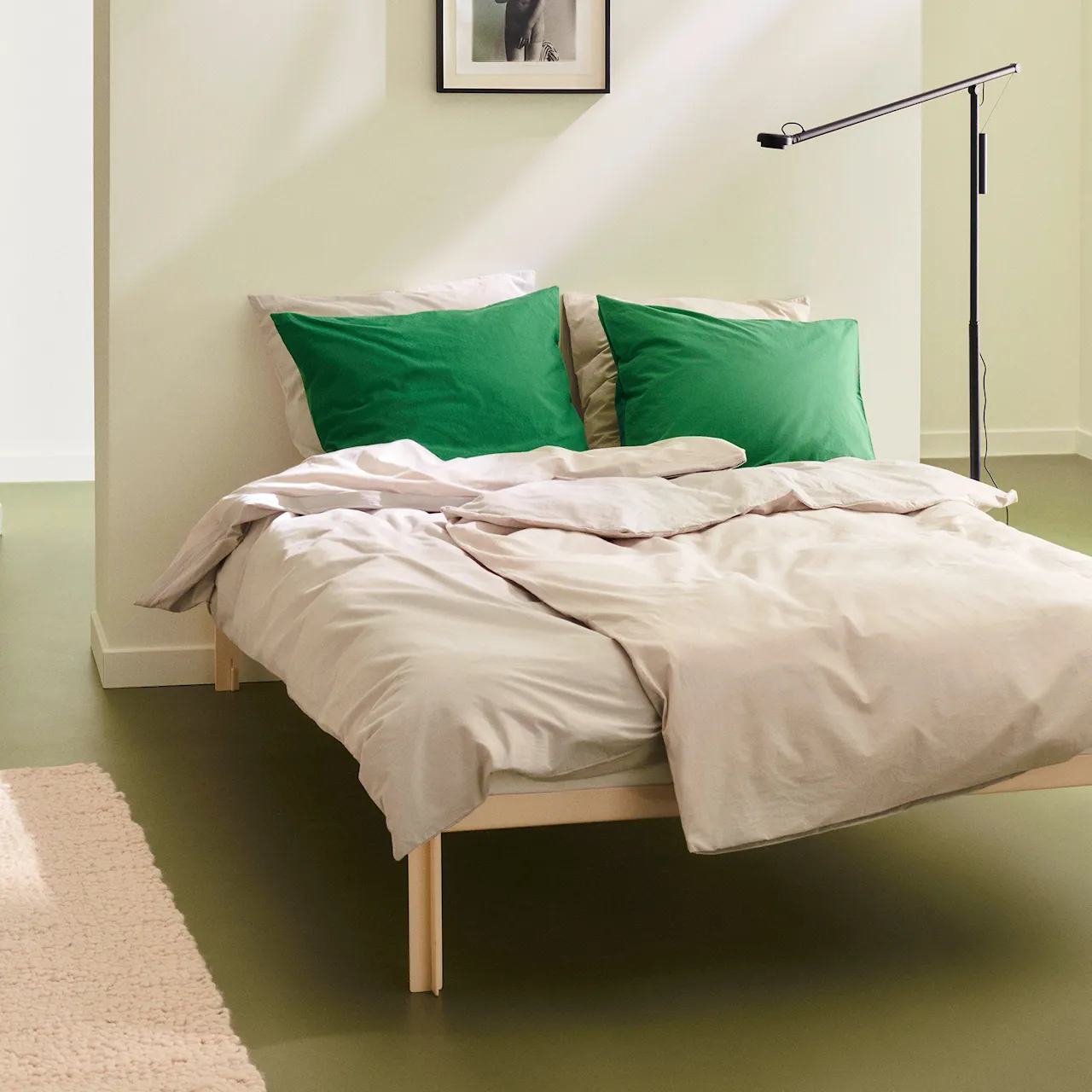 Duo Duvet Cover 220 x 220 Cappuccino