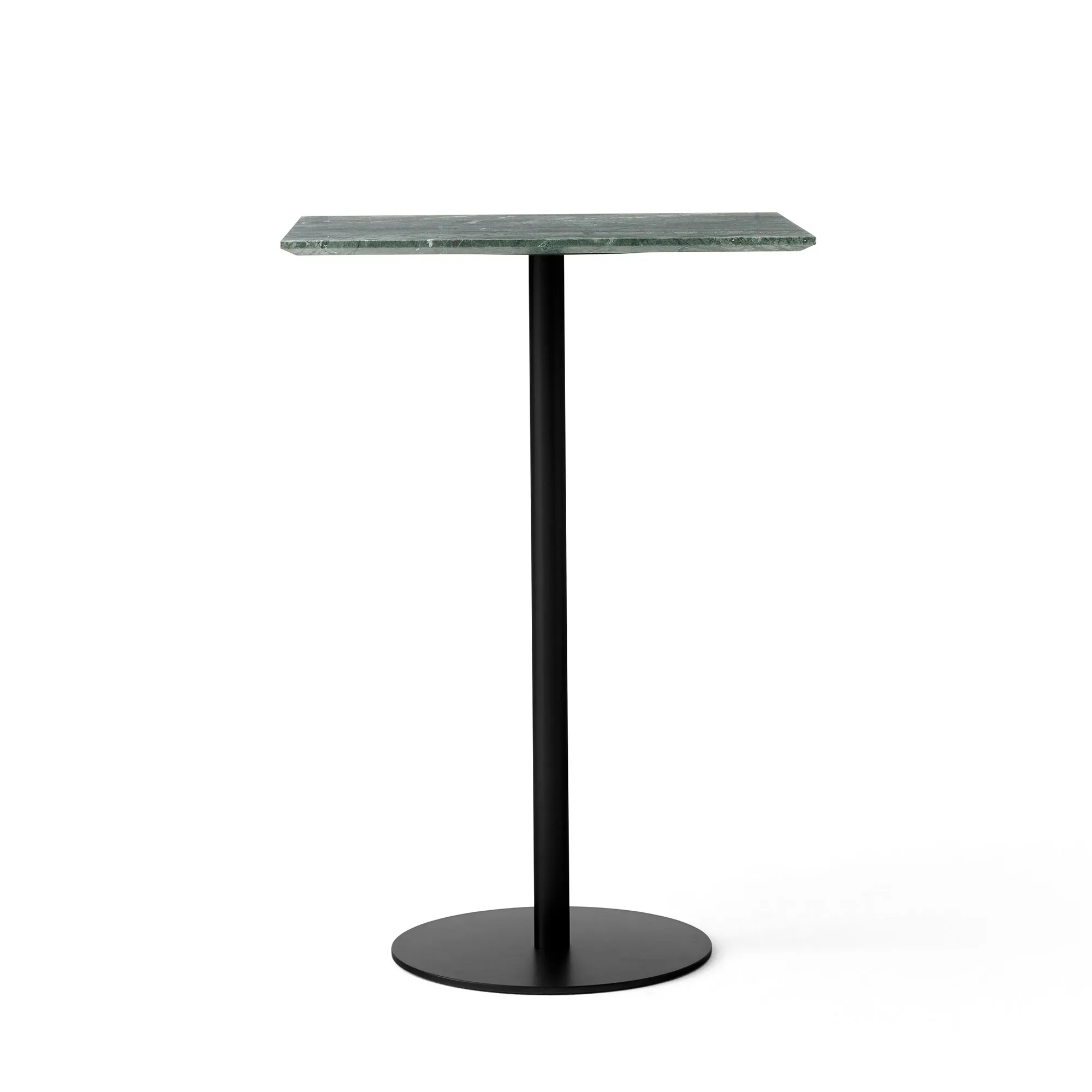 In Between Bar Table SK21 Marble Verde Guatemala Top - 1