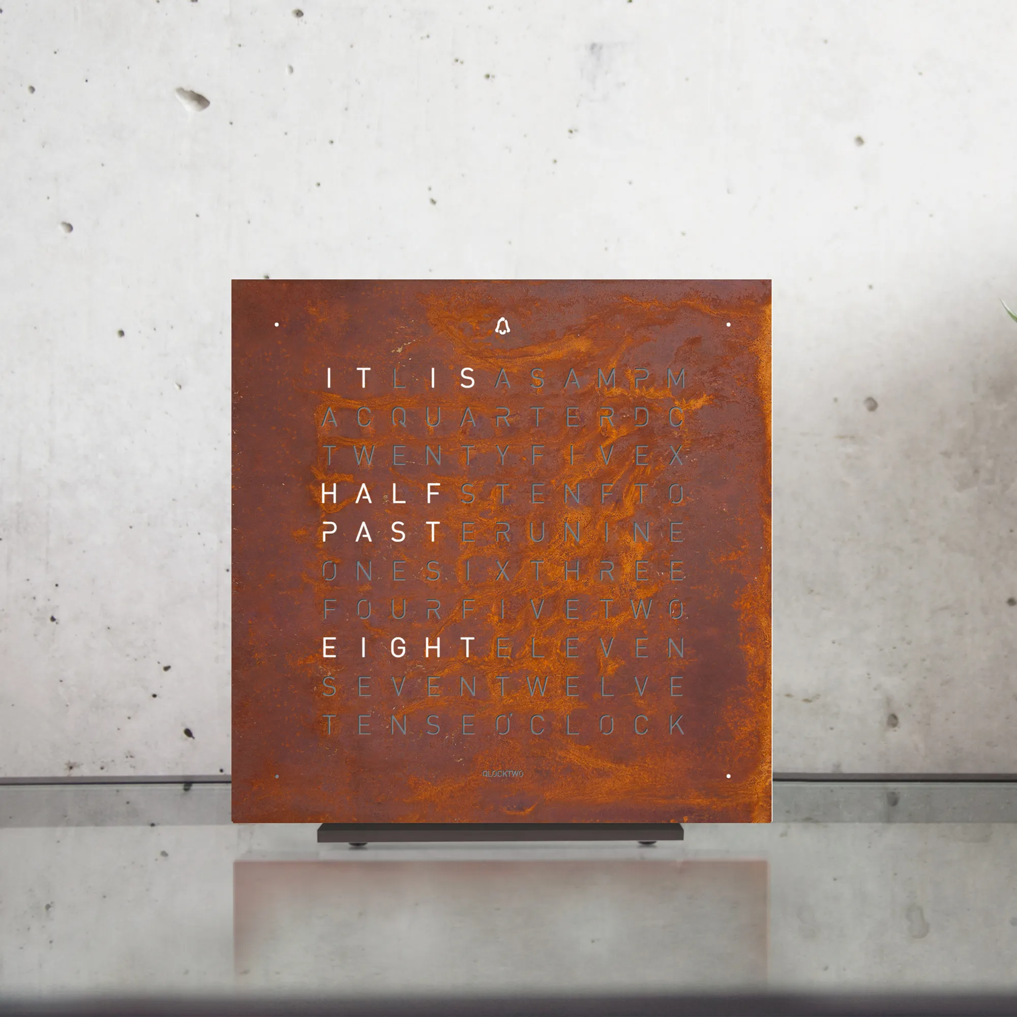 Qlocktwo Earth 13,5 Creator's Edition – Rust - 3