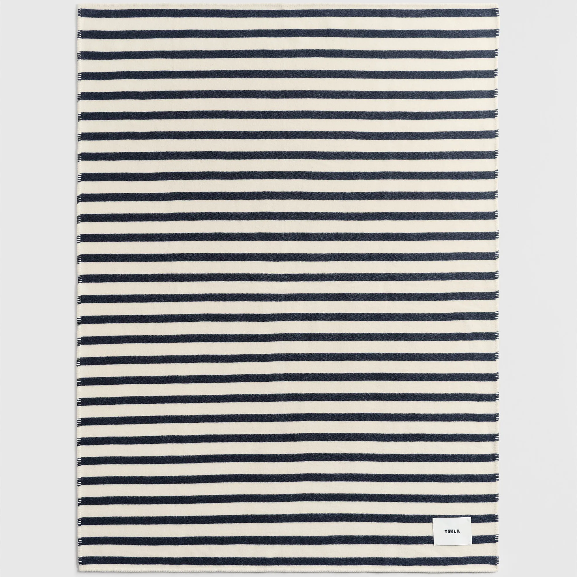 Magpie Stripes lammeullpledd - 5