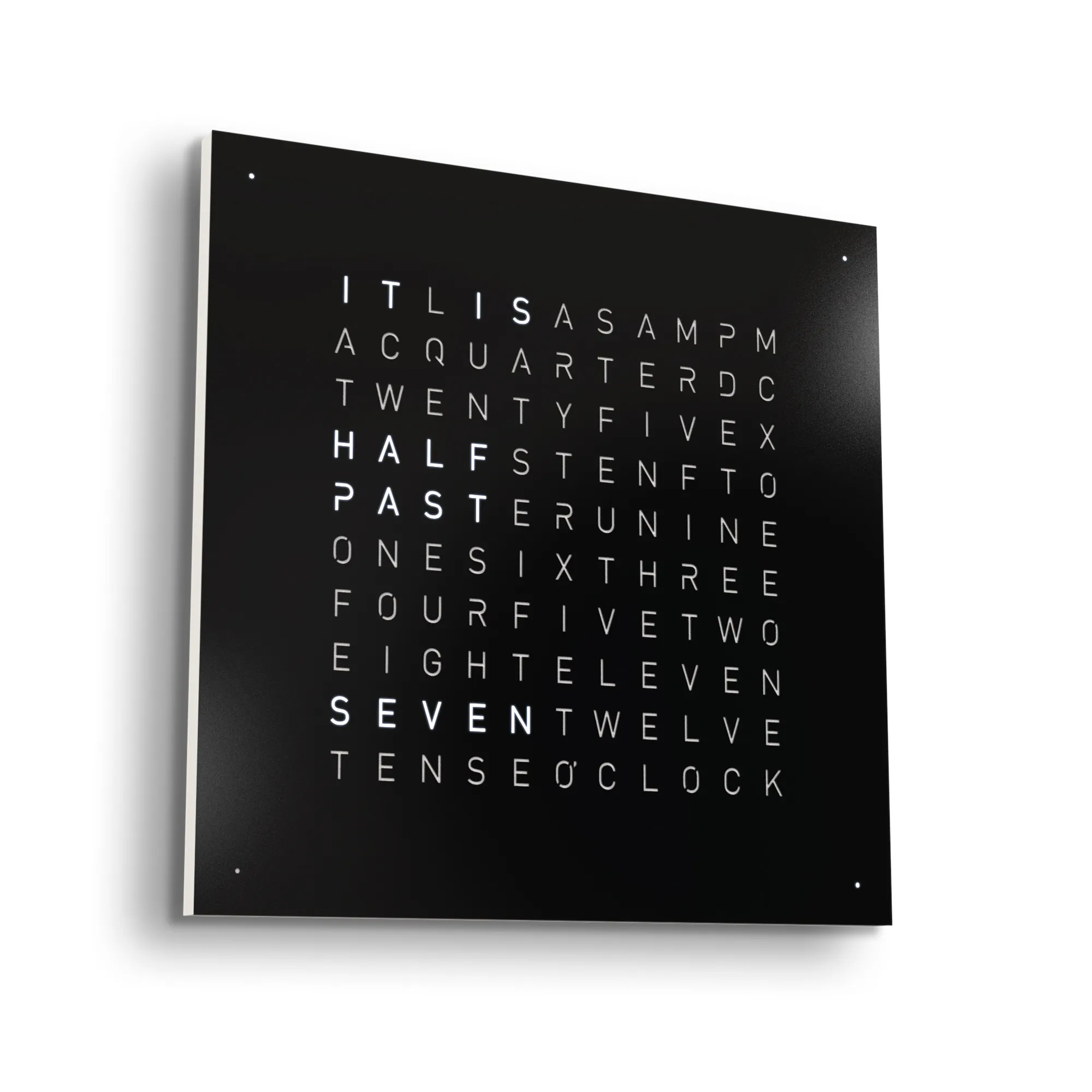 Qlocktwo Earth 45 Black Pepper - 2