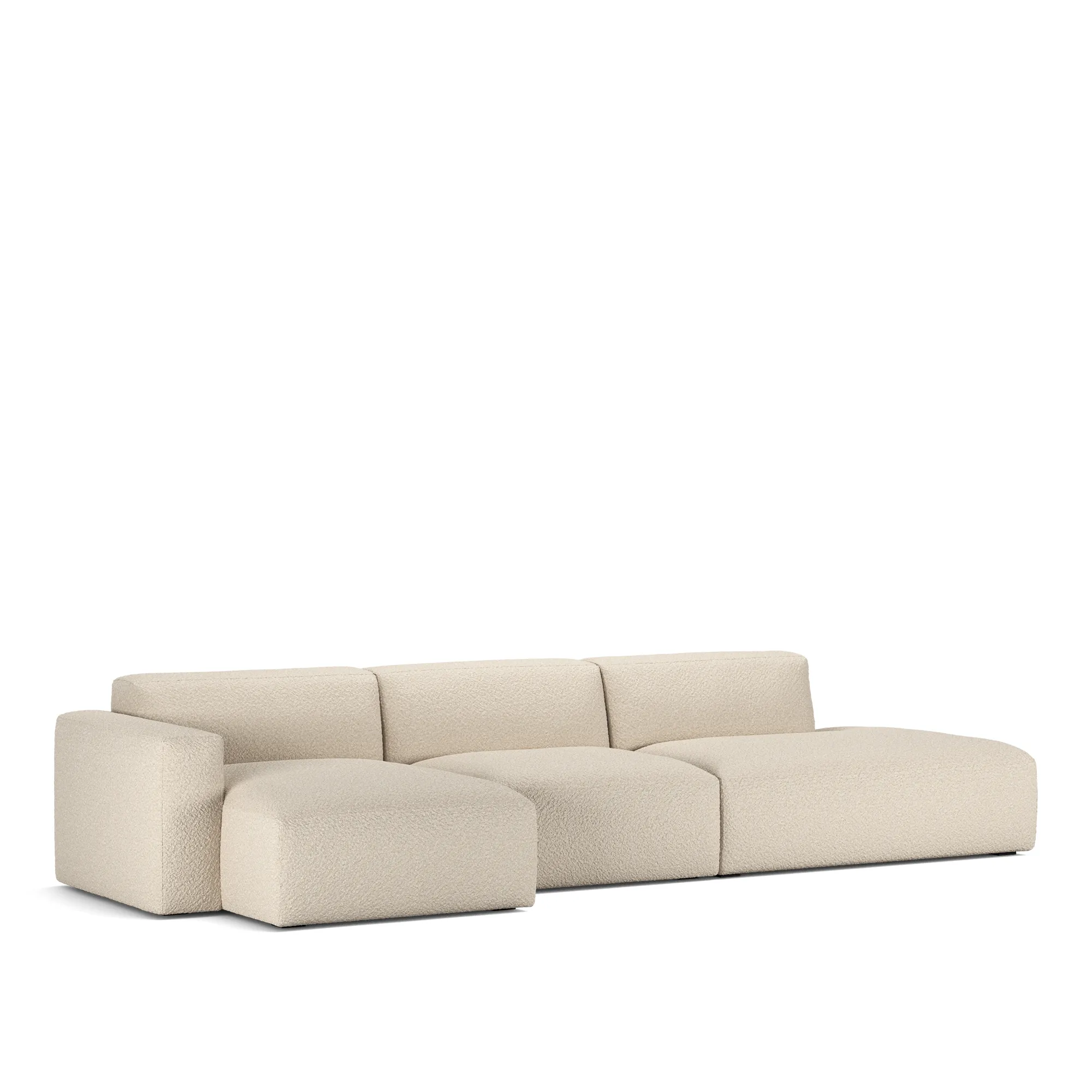 Brick 3-seters sofa sjeselong åpen ende høyre - 2