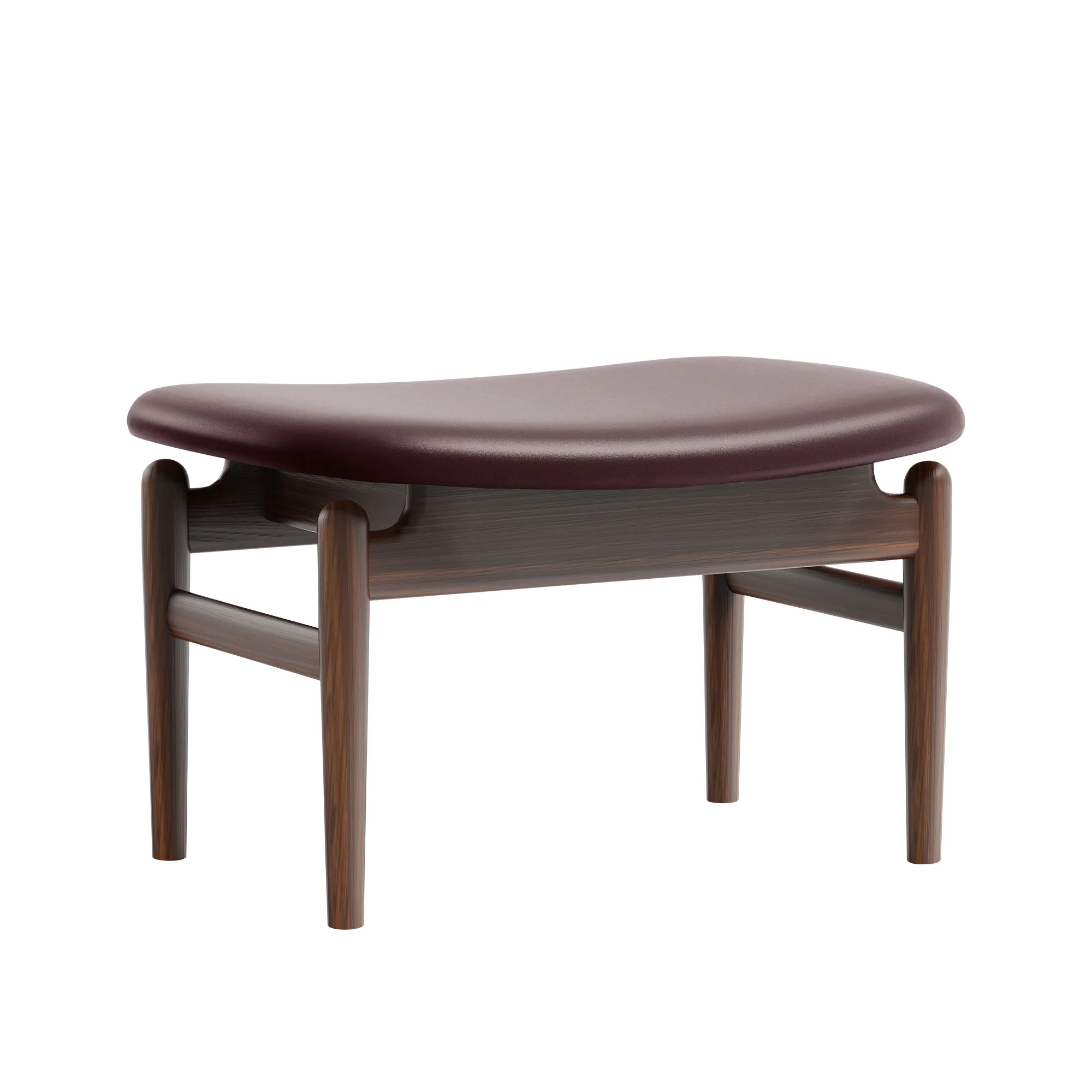 Chieftain fotskammel Walnut - 1