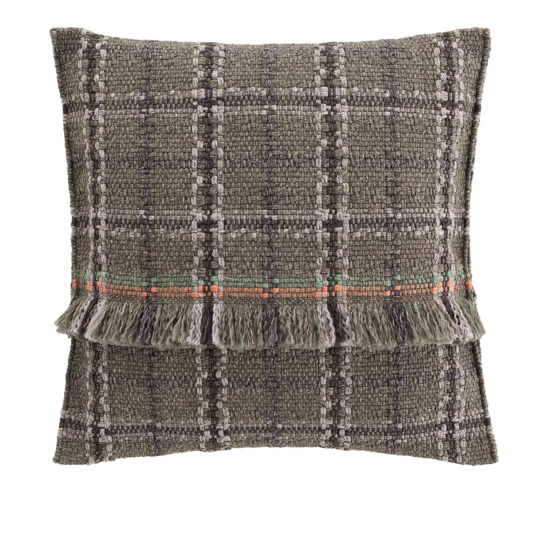 Garden Layers Big Cushion - Tartan Green - GAN - Patricia Urquiola - NO GA