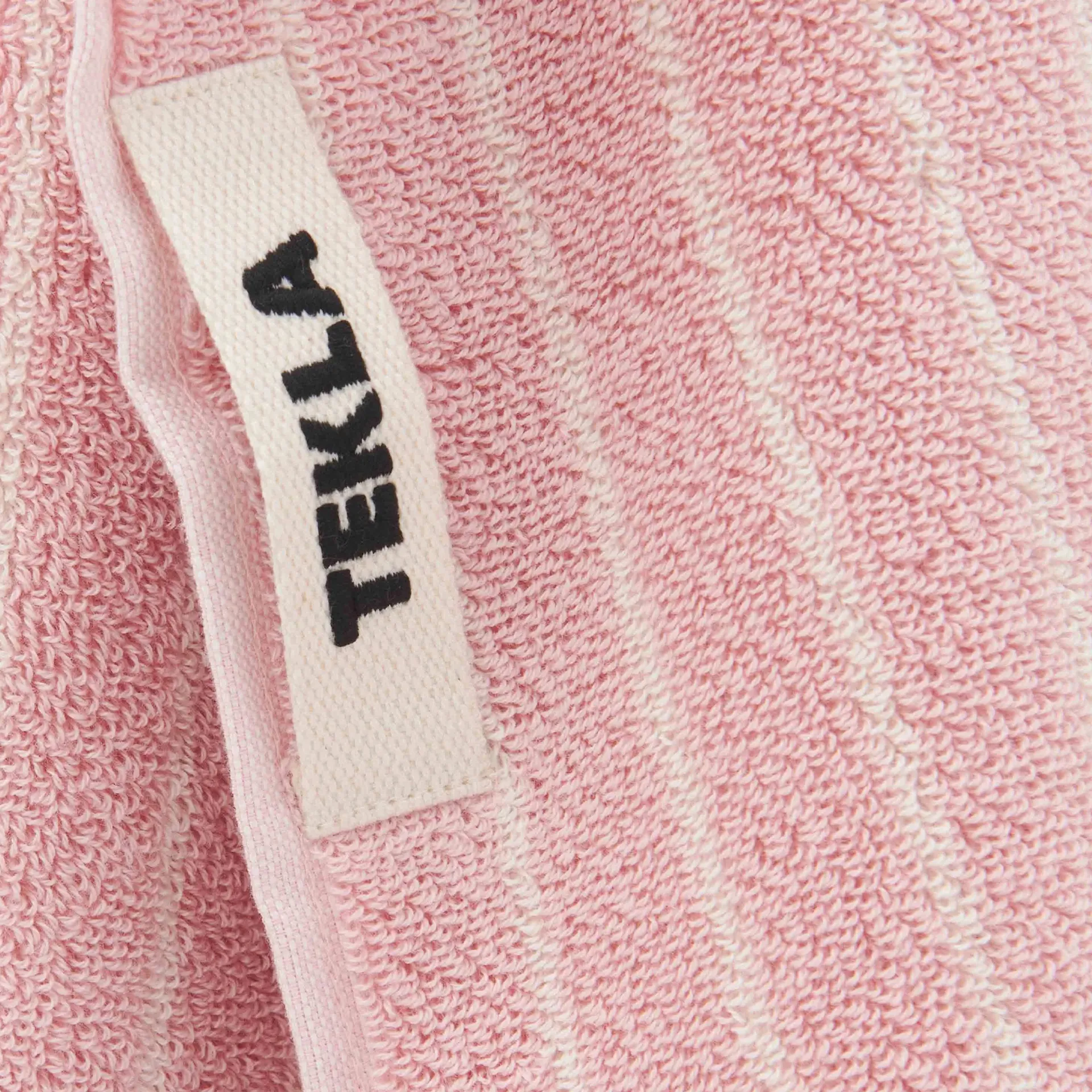 Terry Towel Shaded Pink Stripes - TEKLA - NO GA