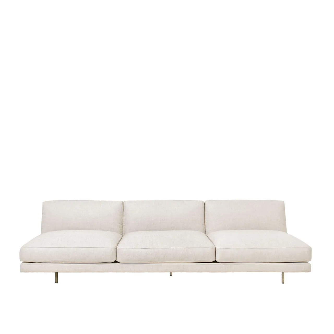 Flaneur 3-seters sofa Antique Brass