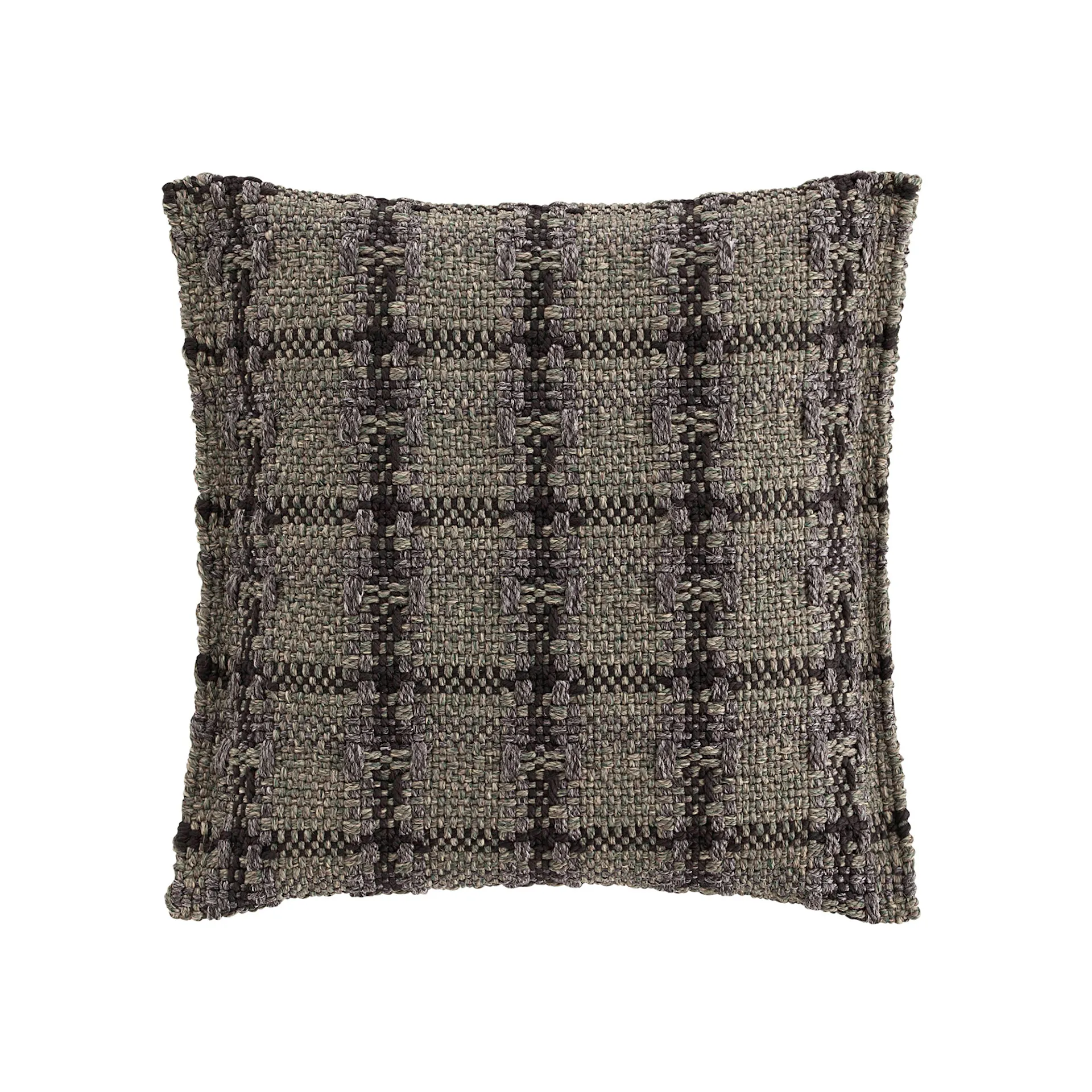 Garden Layers Small Cushion - Checks Green - GAN - Patricia Urquiola - NO GA