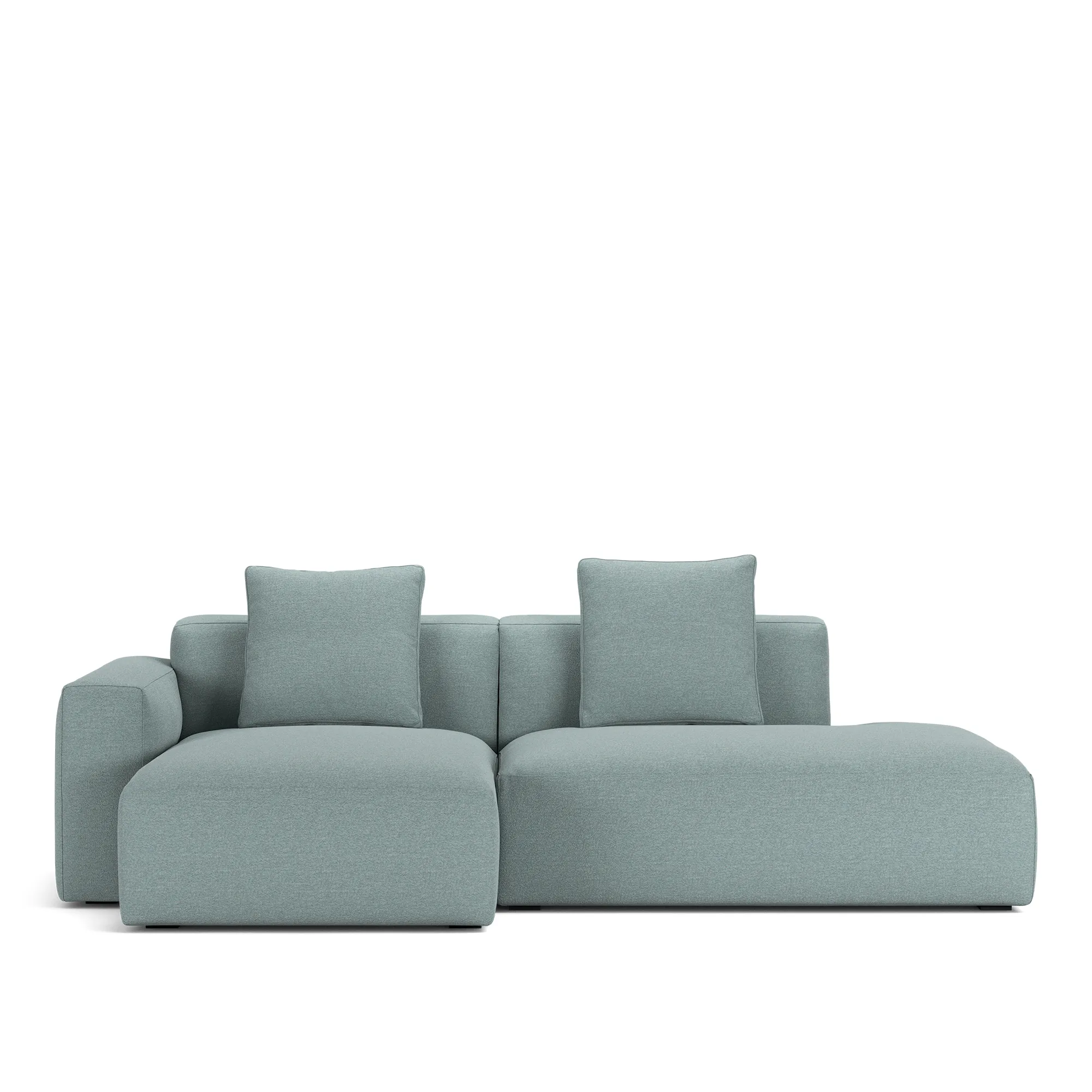 Brick 2-seters sofa sjeselong åpen ende høyre - 10