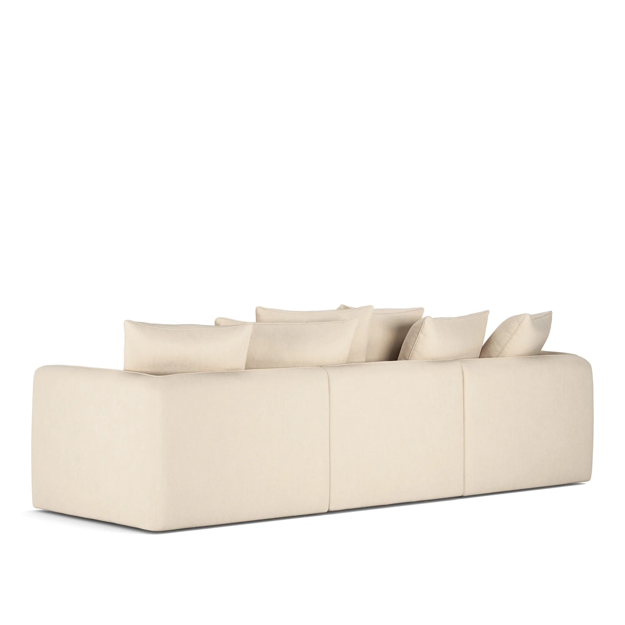 Pavarotti 3-seters sofa med fotskammel - 7
